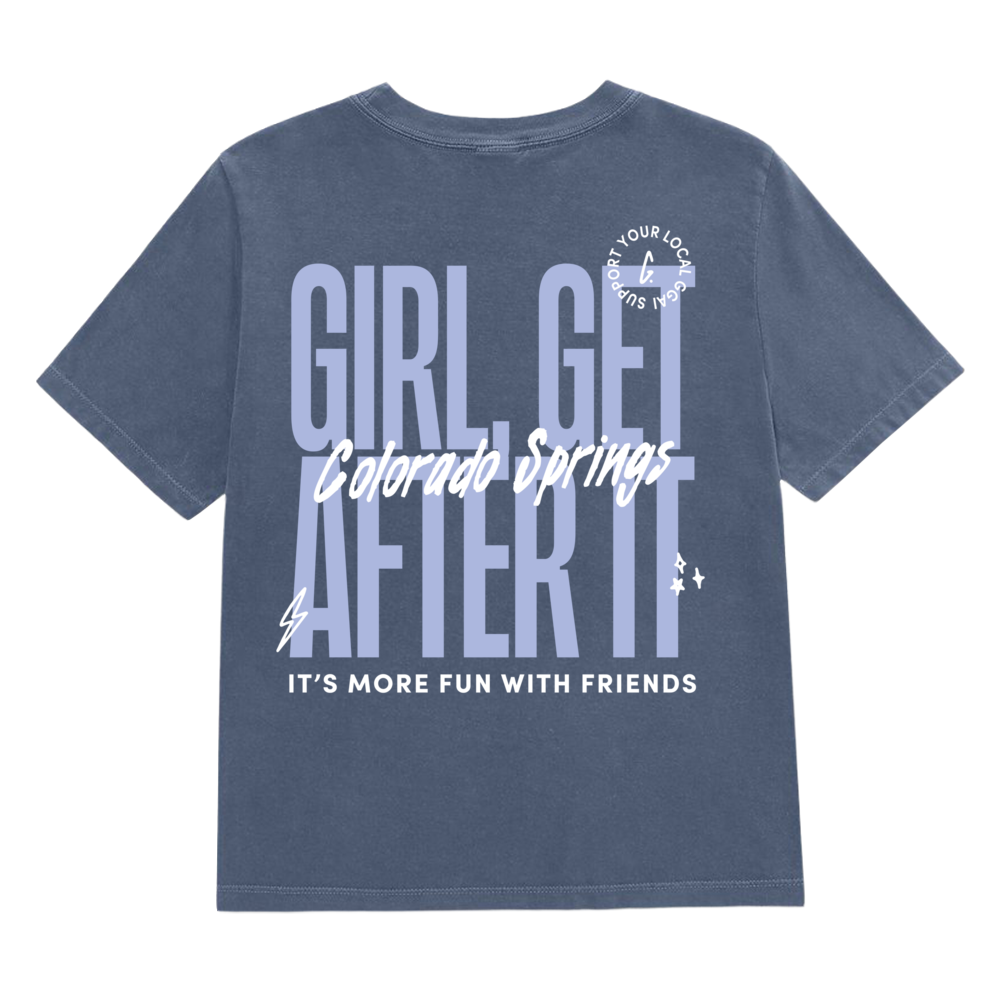 Colorado Springs Members-Only Tee — Vintage Navy