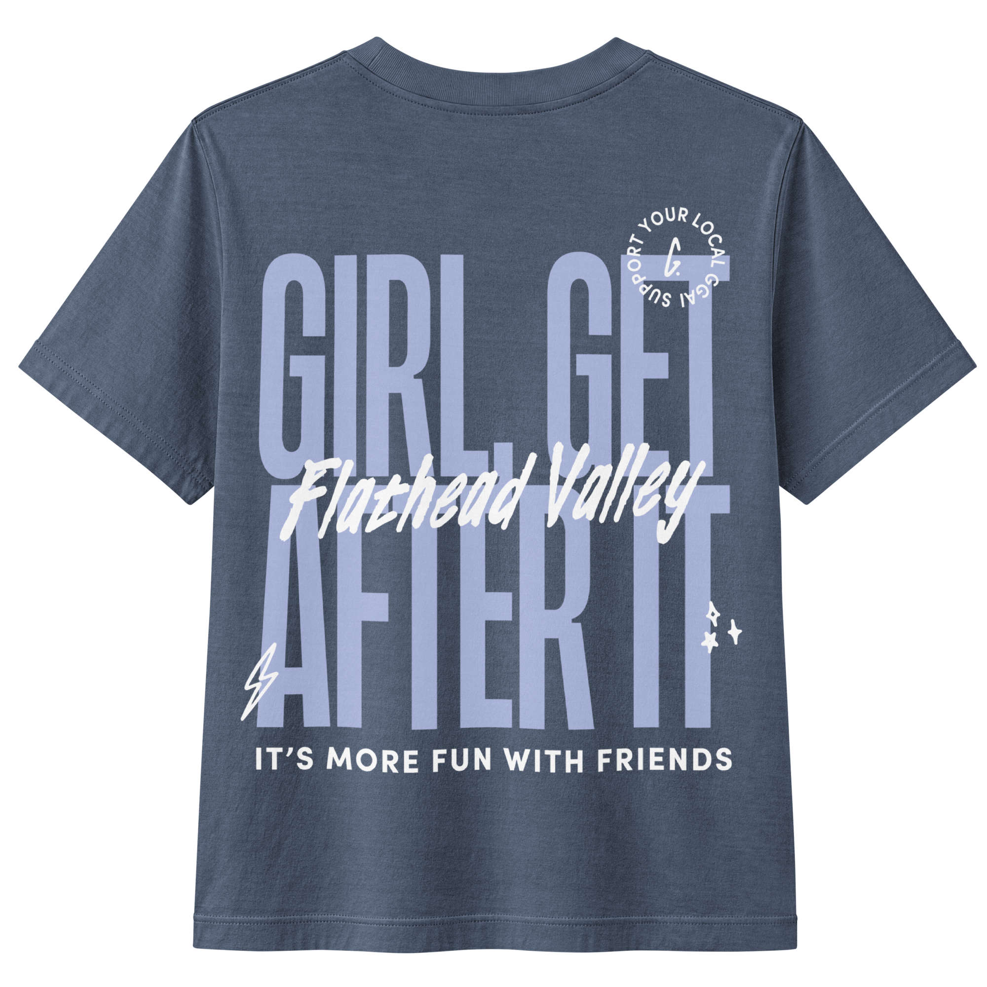 Flathead Valley Members-Only Tee — Vintage Navy