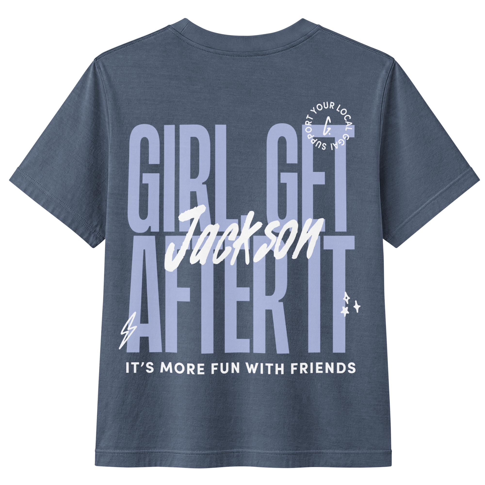 Jackson Members-Only Tee — Vintage Navy