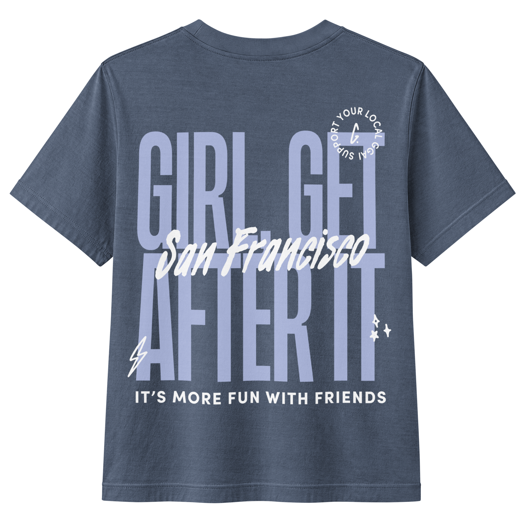 San Francisco Members-Only Tee — Vintage Navy