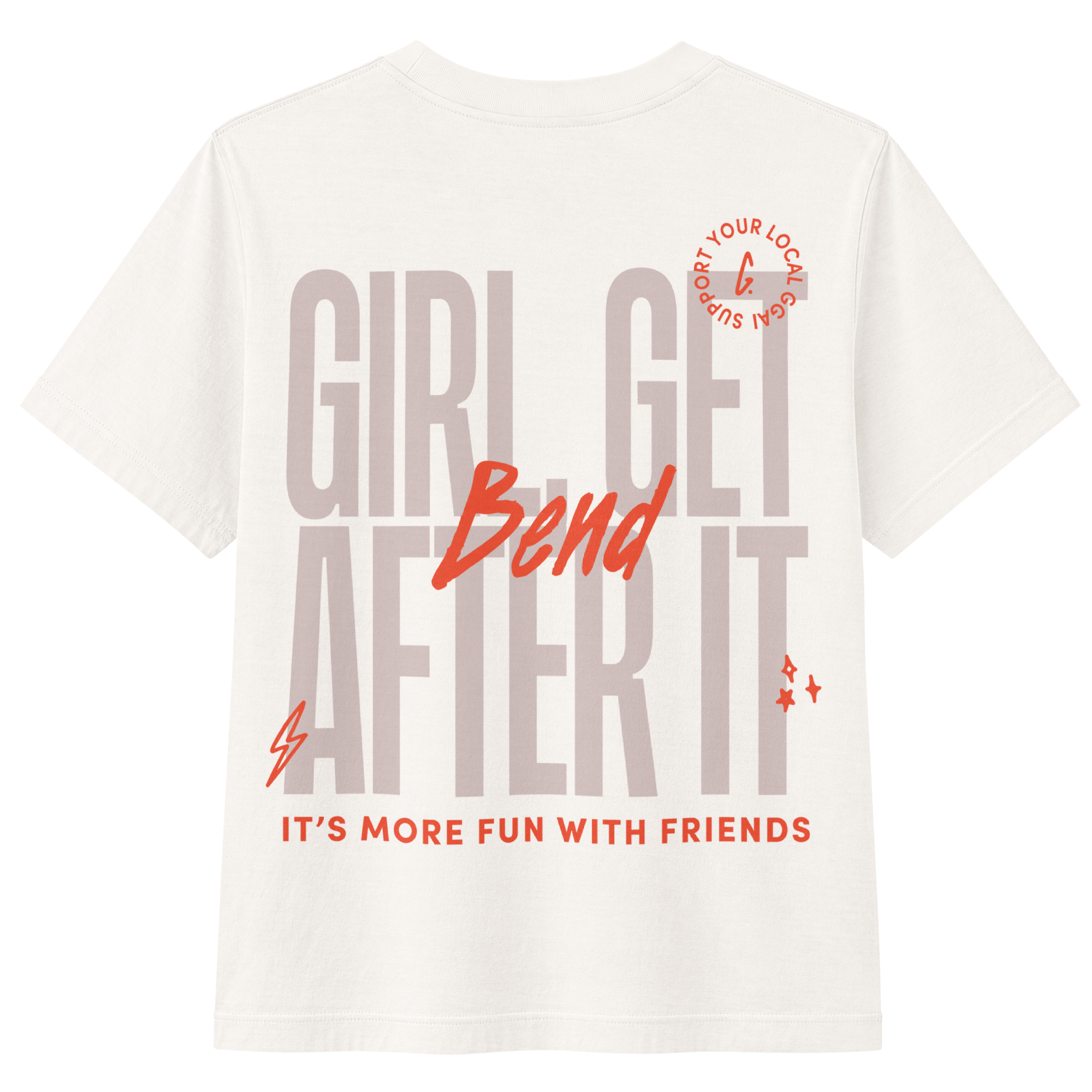 Bend Members-Only Tee — Vintage White
