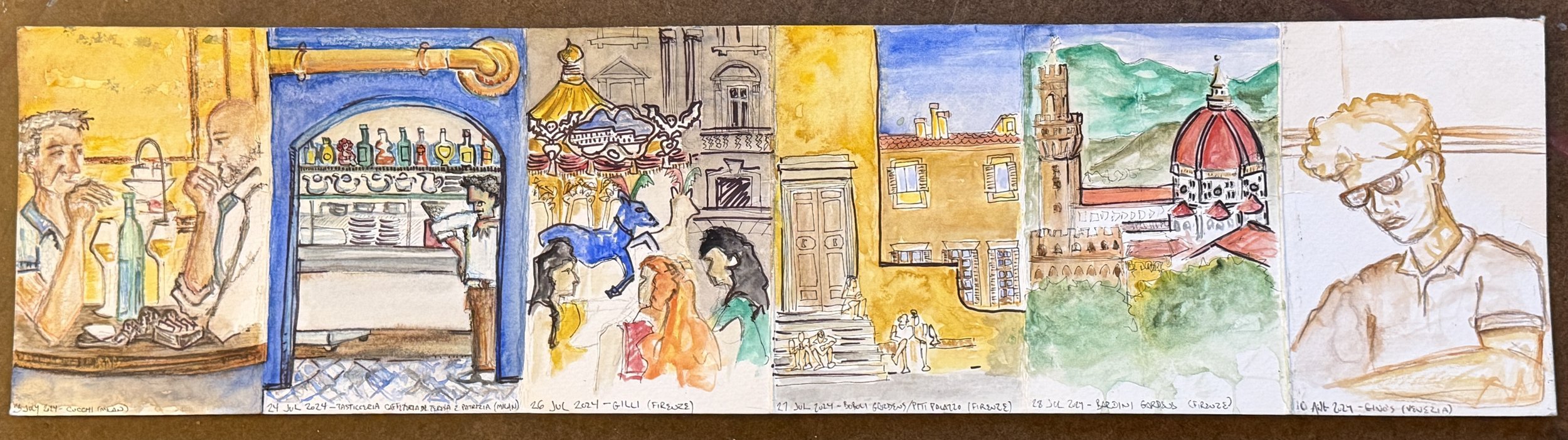 Milan, Firenze, Venezia