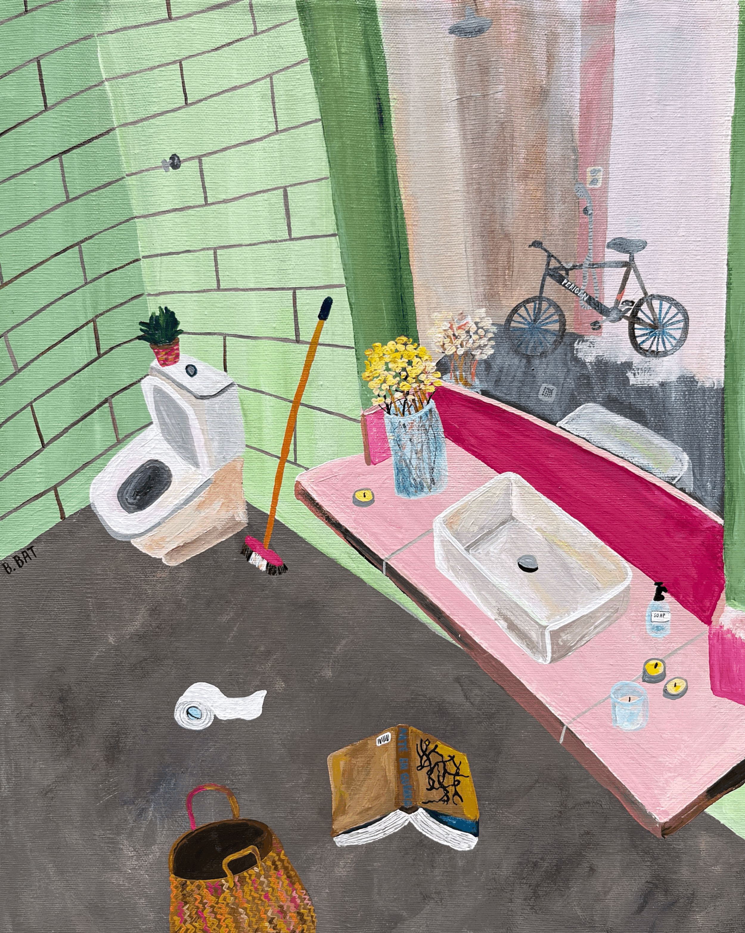 The gallery bathroom (2023)