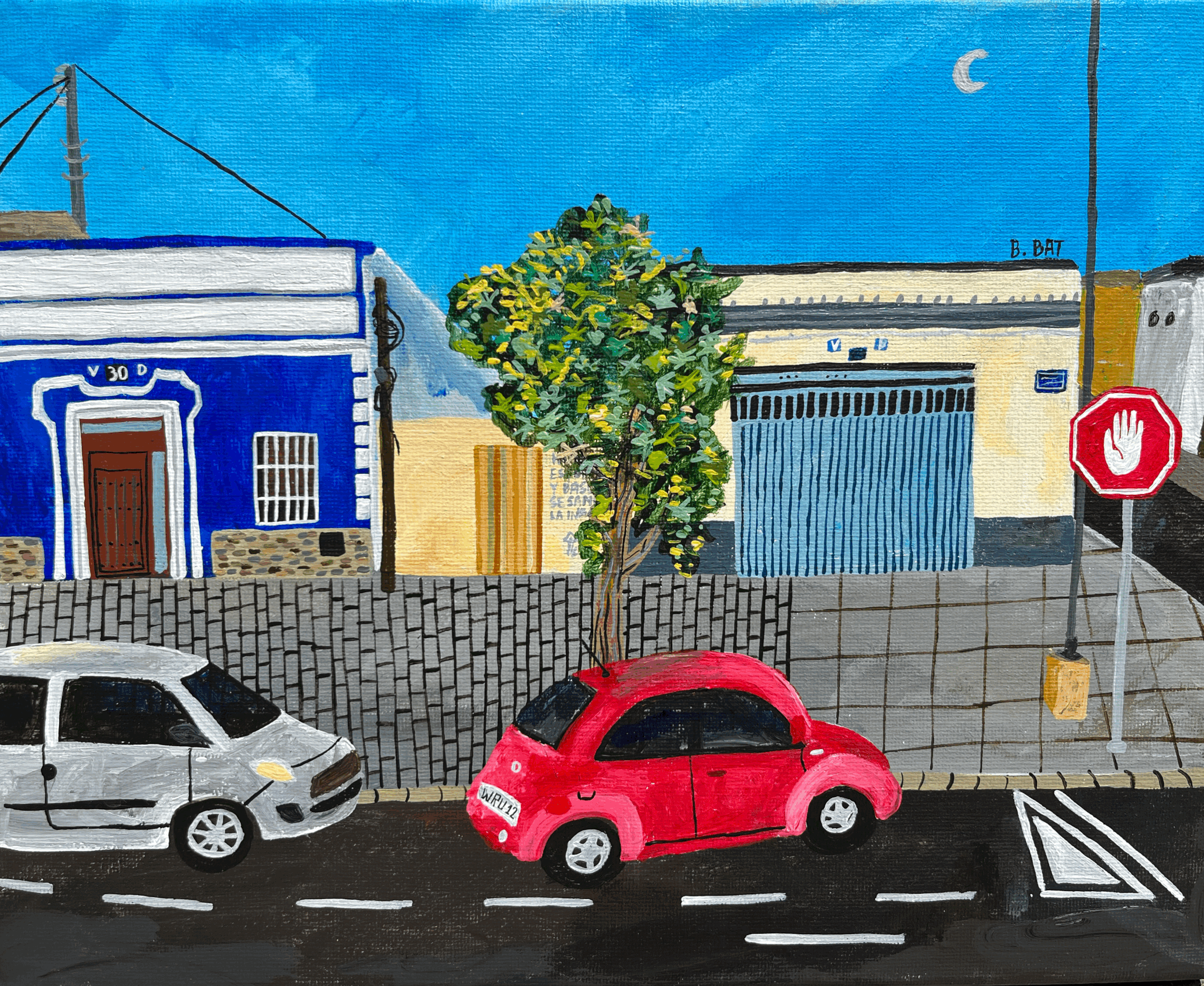 Two cars by the street (2022-2023)