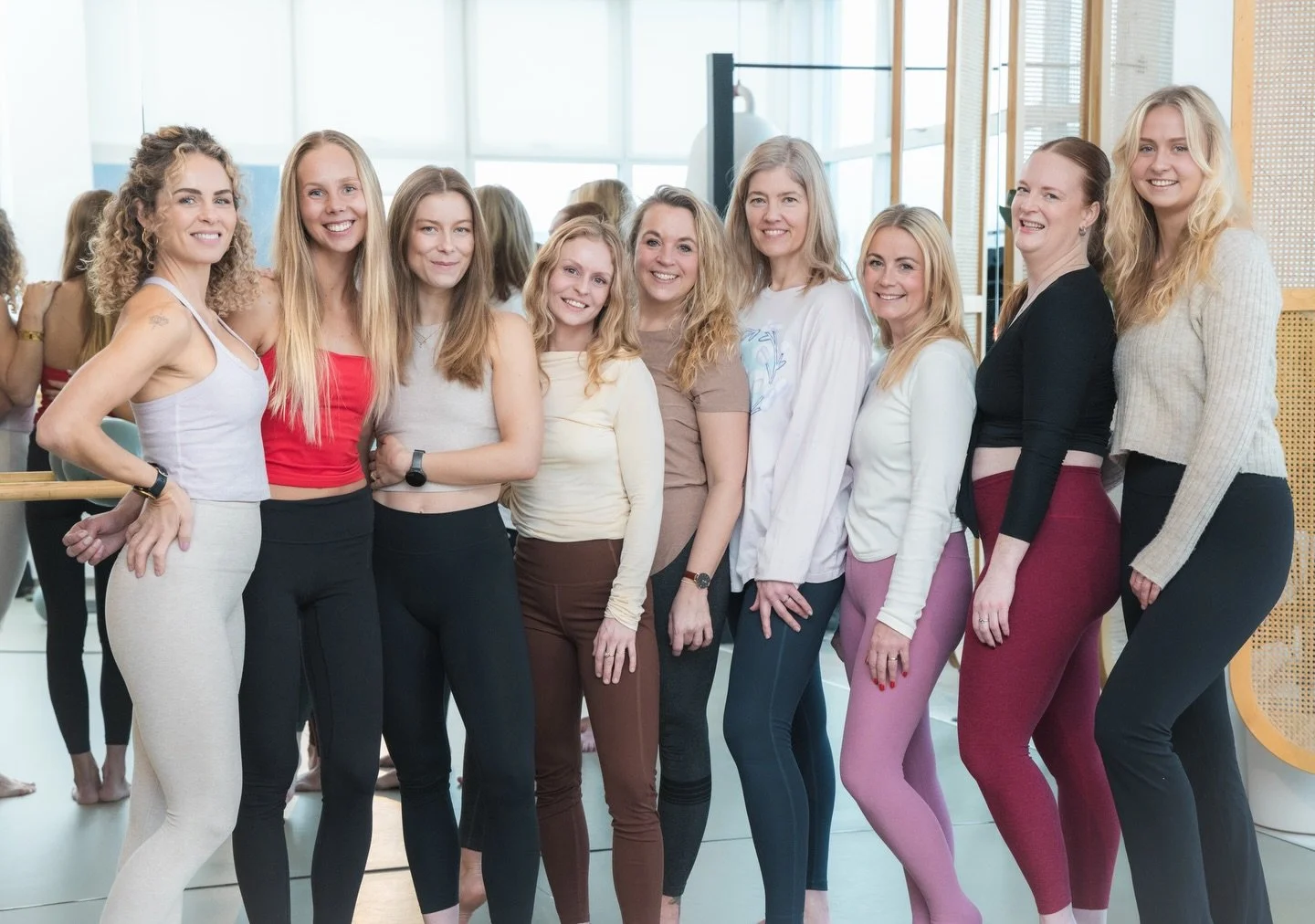 Meet our amazing teachers💫 

These are the women who will welcome you, guide you, and support you through every movement&mdash;bringing strength, softness, and care into each class. 

&bull; N&uacute;naCo. Barre- Helga, Katr&iacute;n, &Aacute;slaug,