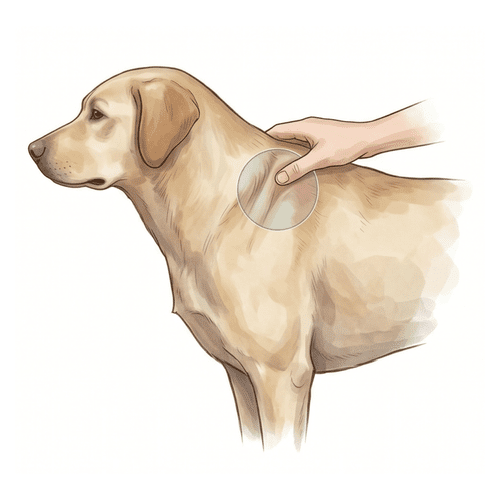 Scapular muscle assessment illustration