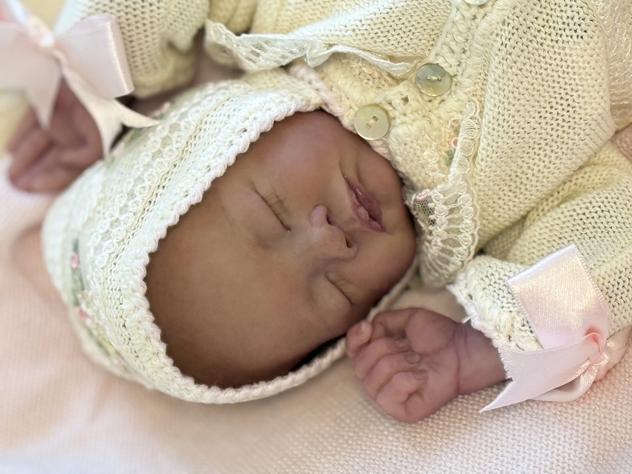 Partial silicone art doll Camellia 8
