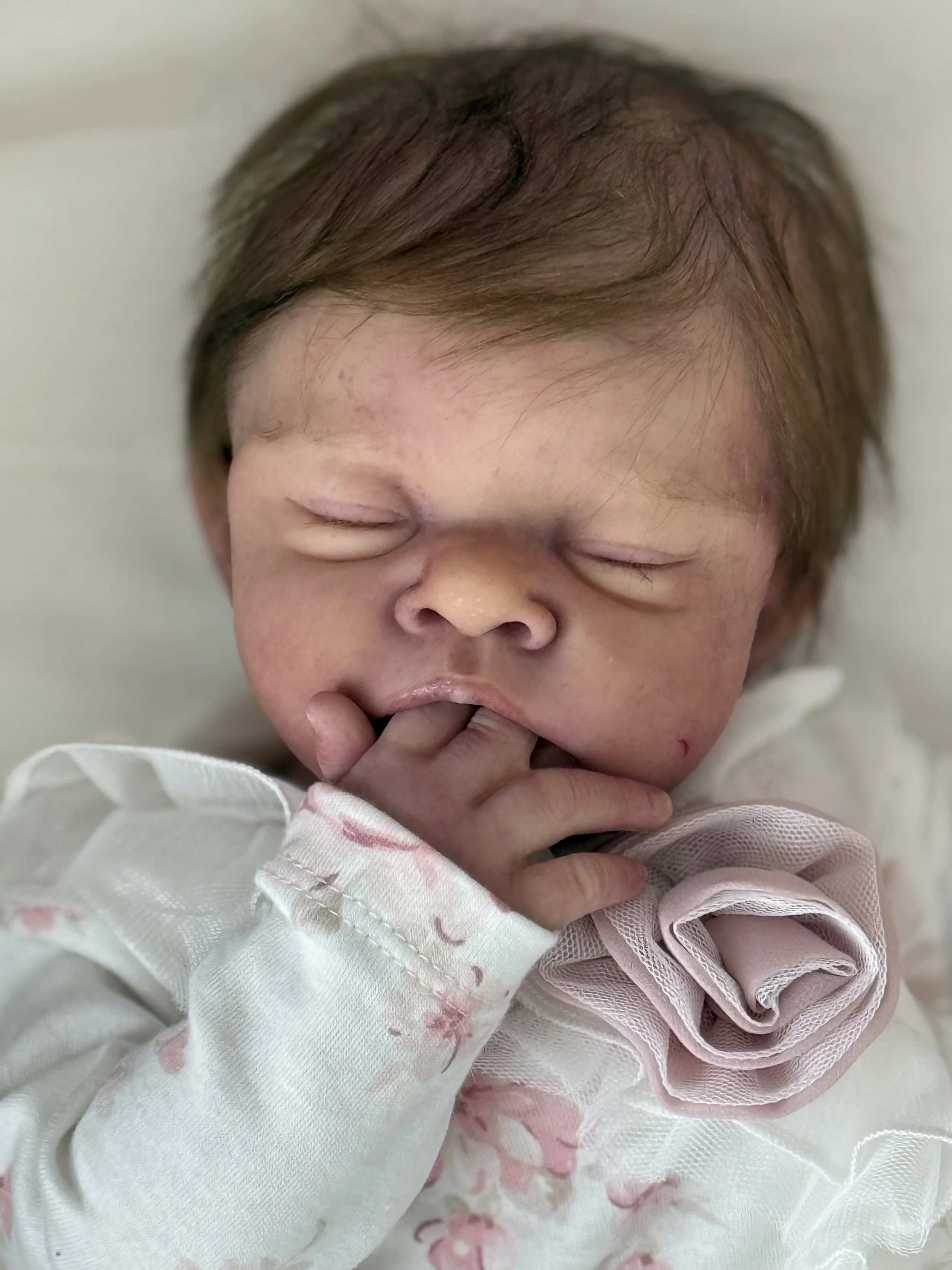 Arie full body silicone preemie size lifelike hyper realistic art doll baby.