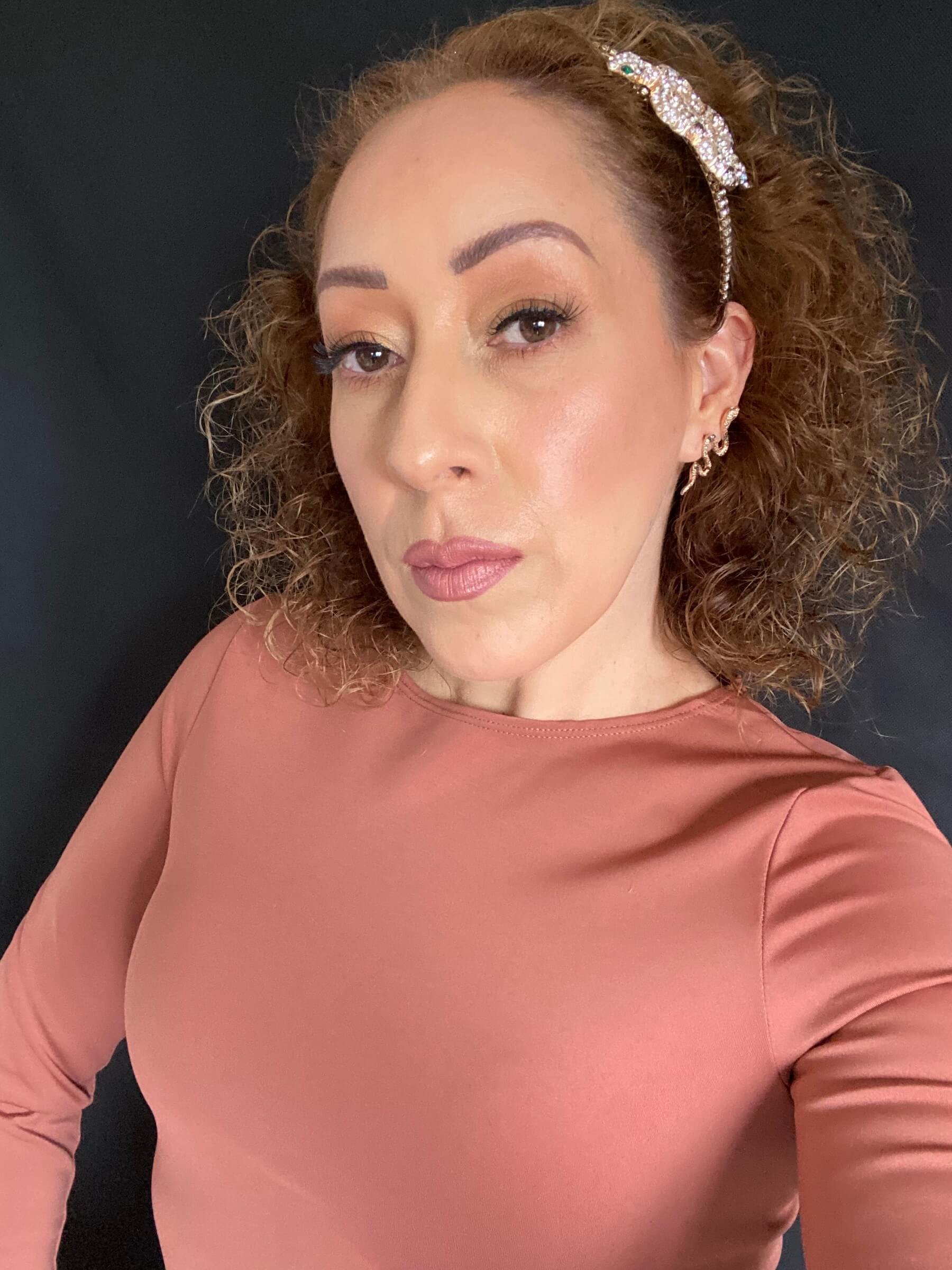 One on one private makeup class with Marval