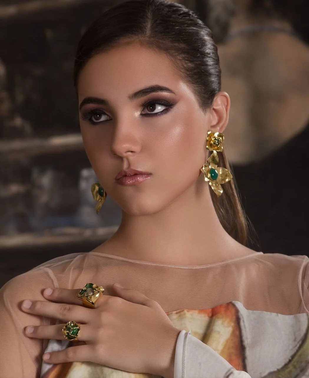 Special Occasion Makeup model