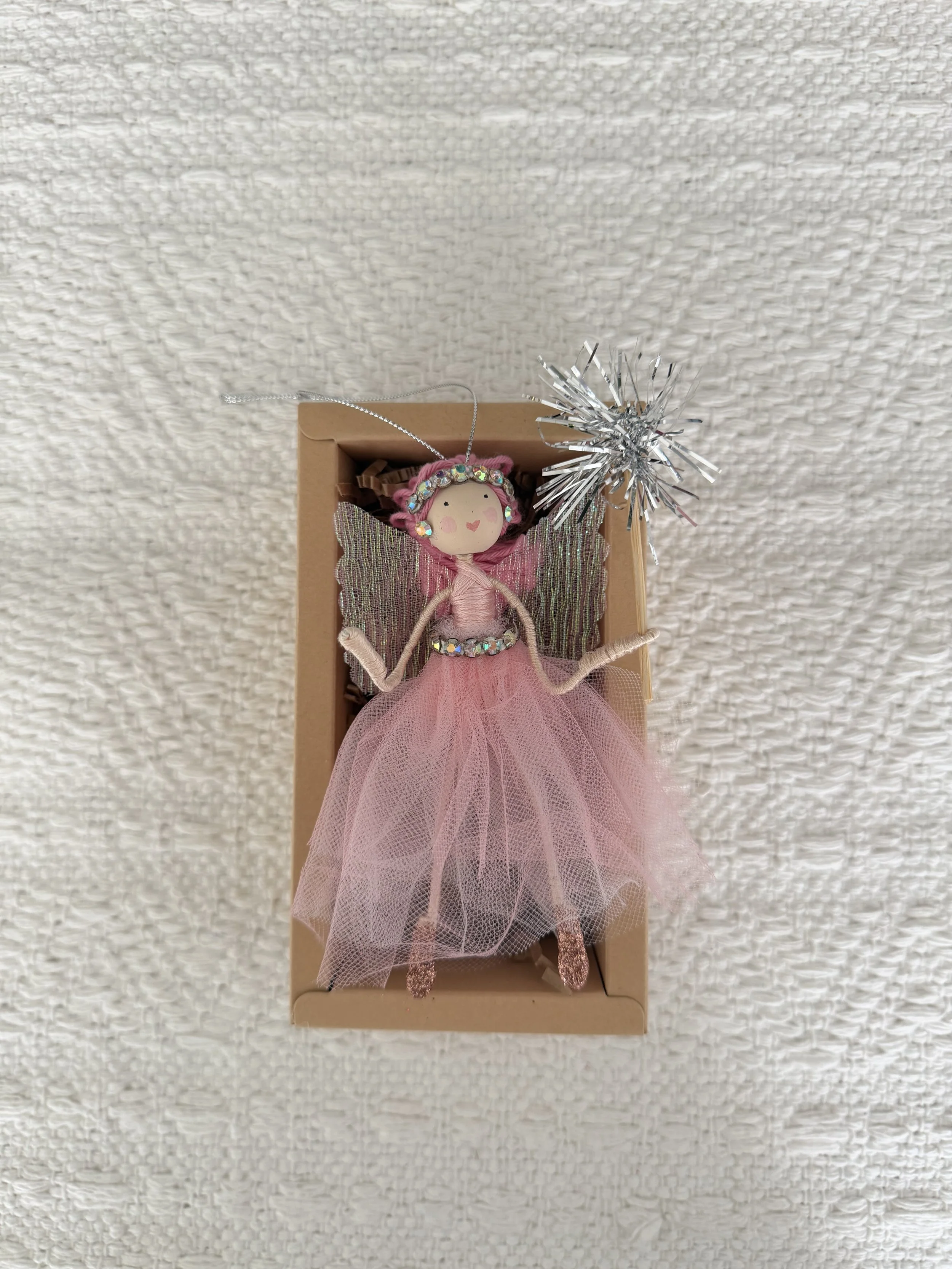 Wire Doll Ornament- Sugar Plum Fairy