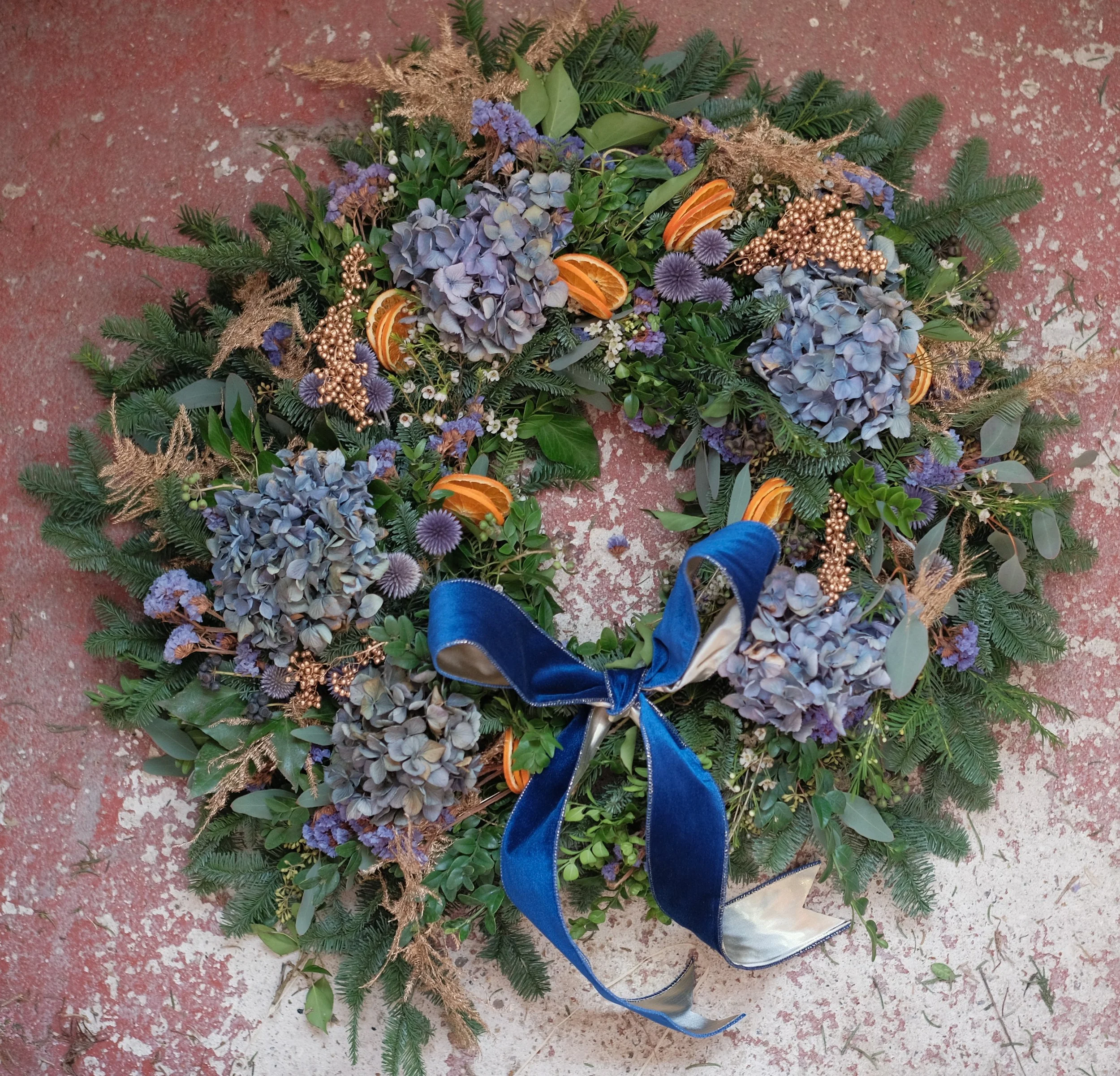 Christmas Wreath Making Workshop at The Debenham Lion