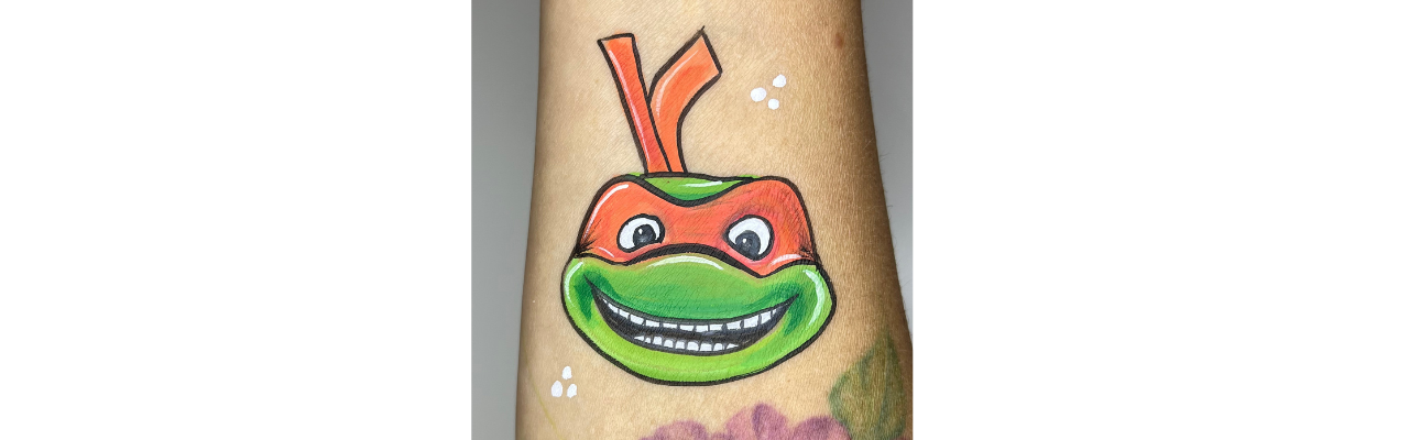 CROLINA THE DOODLER NINJA TURTLE TINY FACE PAINT.png