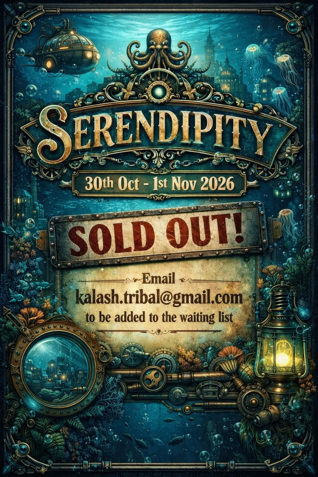 Oasis Serendipity - Steampunk 20.000 Leagues Under The Sea Adventure