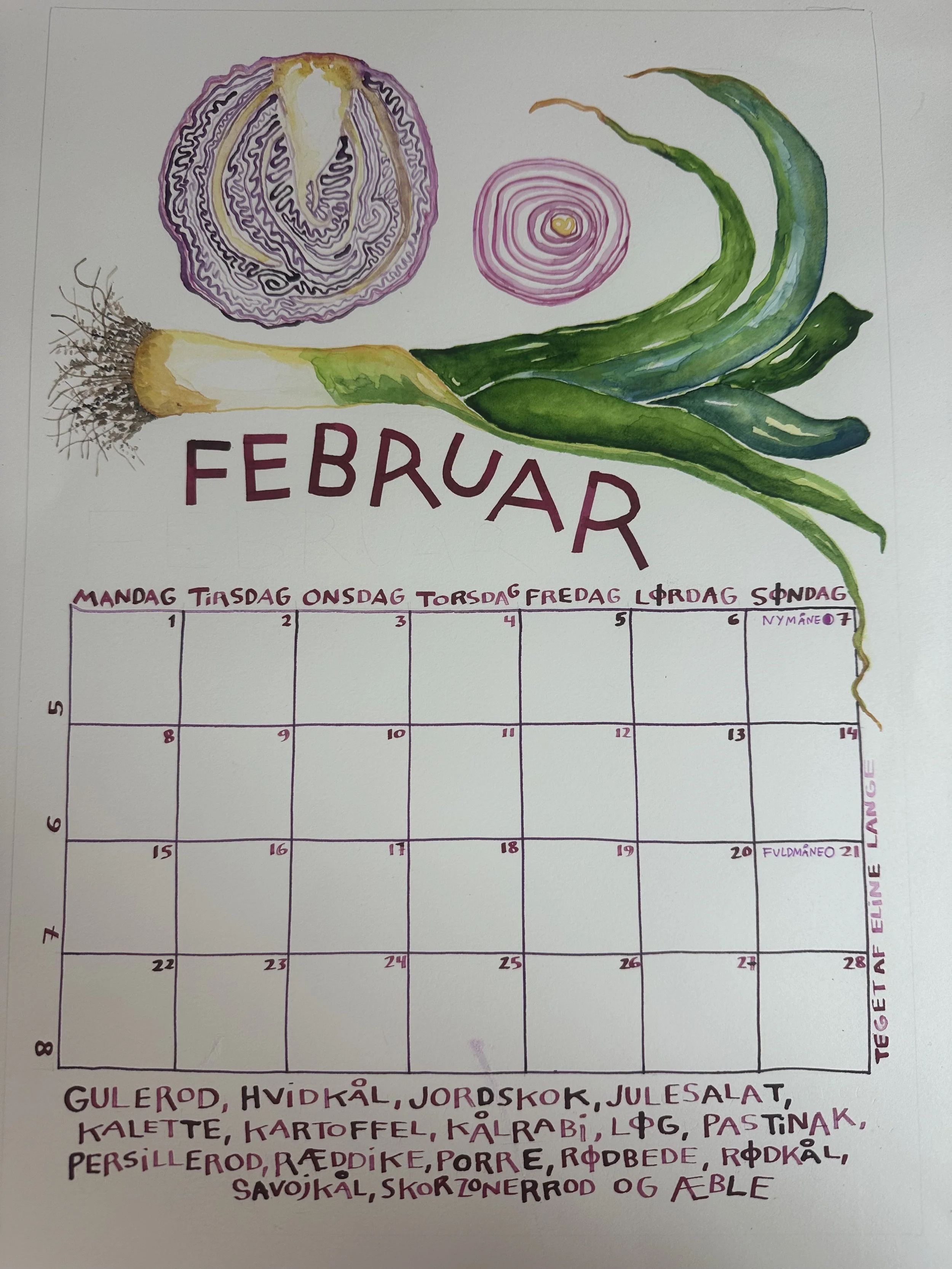 Sæson Kalender 2027 (forsalg)