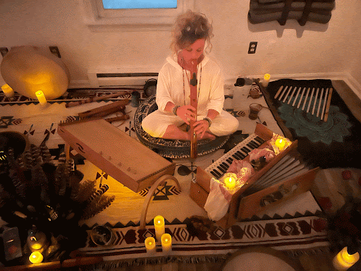 Monthly Cacoa + Sound Ceremonies with Dani Reardon enriched the experience at Natural Vibes.