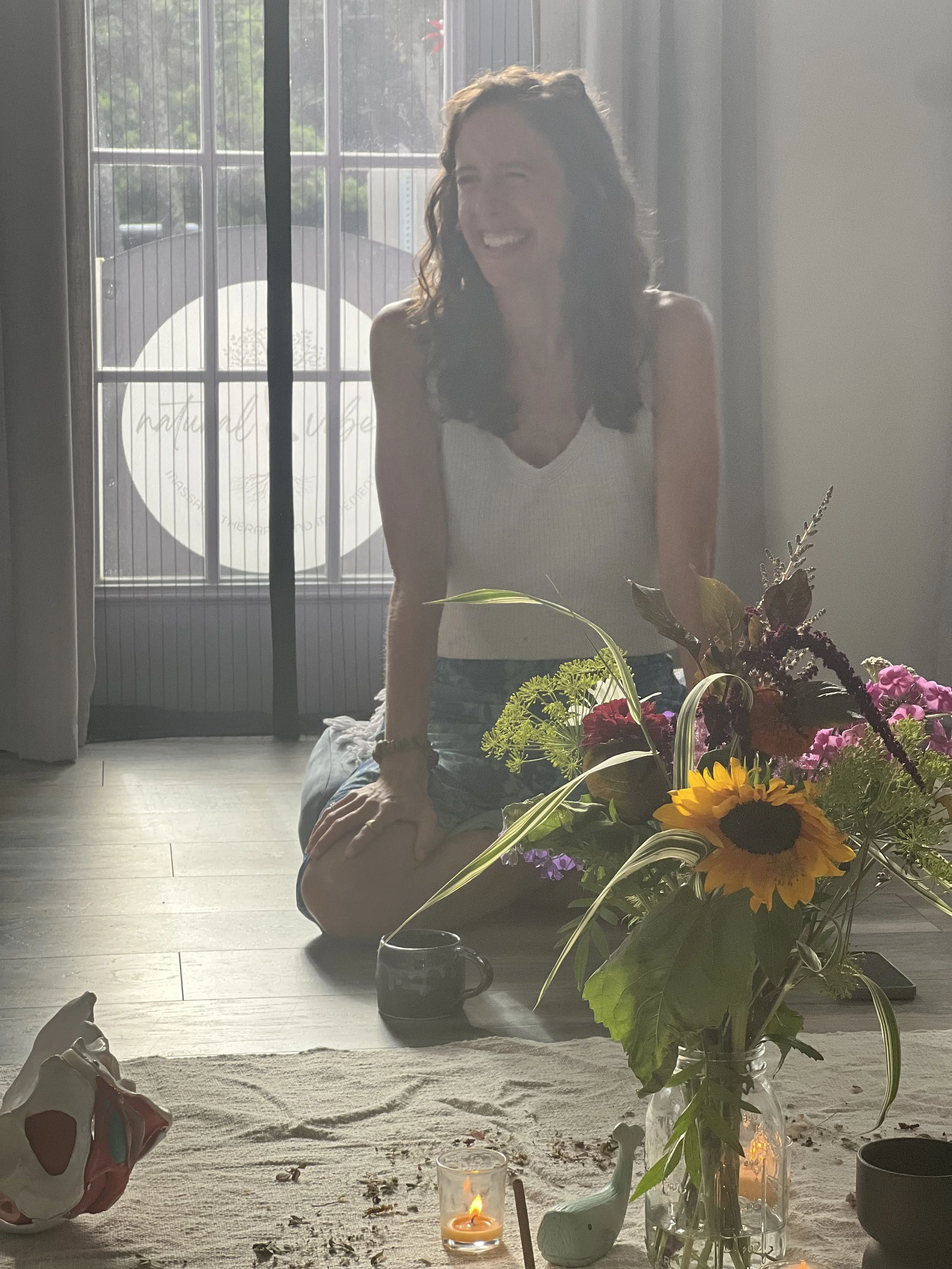Woosh! Erica has shared her gift of Pelvic + Womb Therapy at Natural Vibes through 1:1 support or in the group setting of The Womb Well. What a gift!
We thank you, deeply, and wish you so much joy and continued happiness in your next chapter.