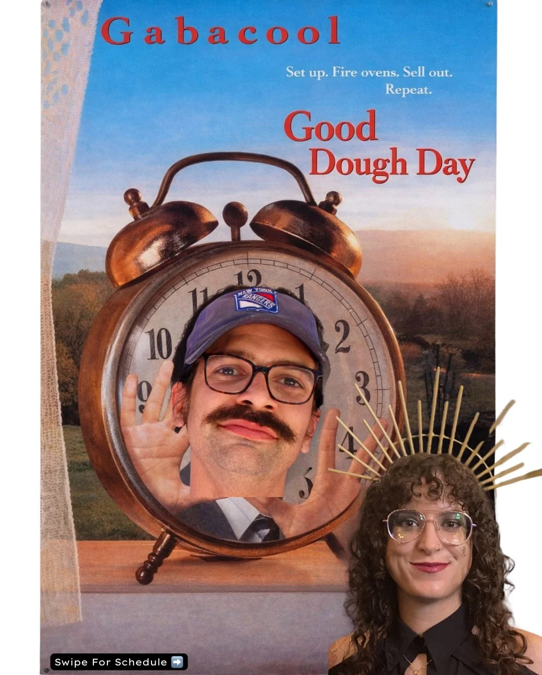 &ldquo;Wake up, campers. Rise and shine.&rdquo;

It&rsquo;s Groundhog Day again.
Same day. Same schedule. Same choices.

Do you come early&hellip;
or do we do this all over again tomorrow?

👉 Swipe for the schedule

#gabacoolprovisions 
#staygabacoo