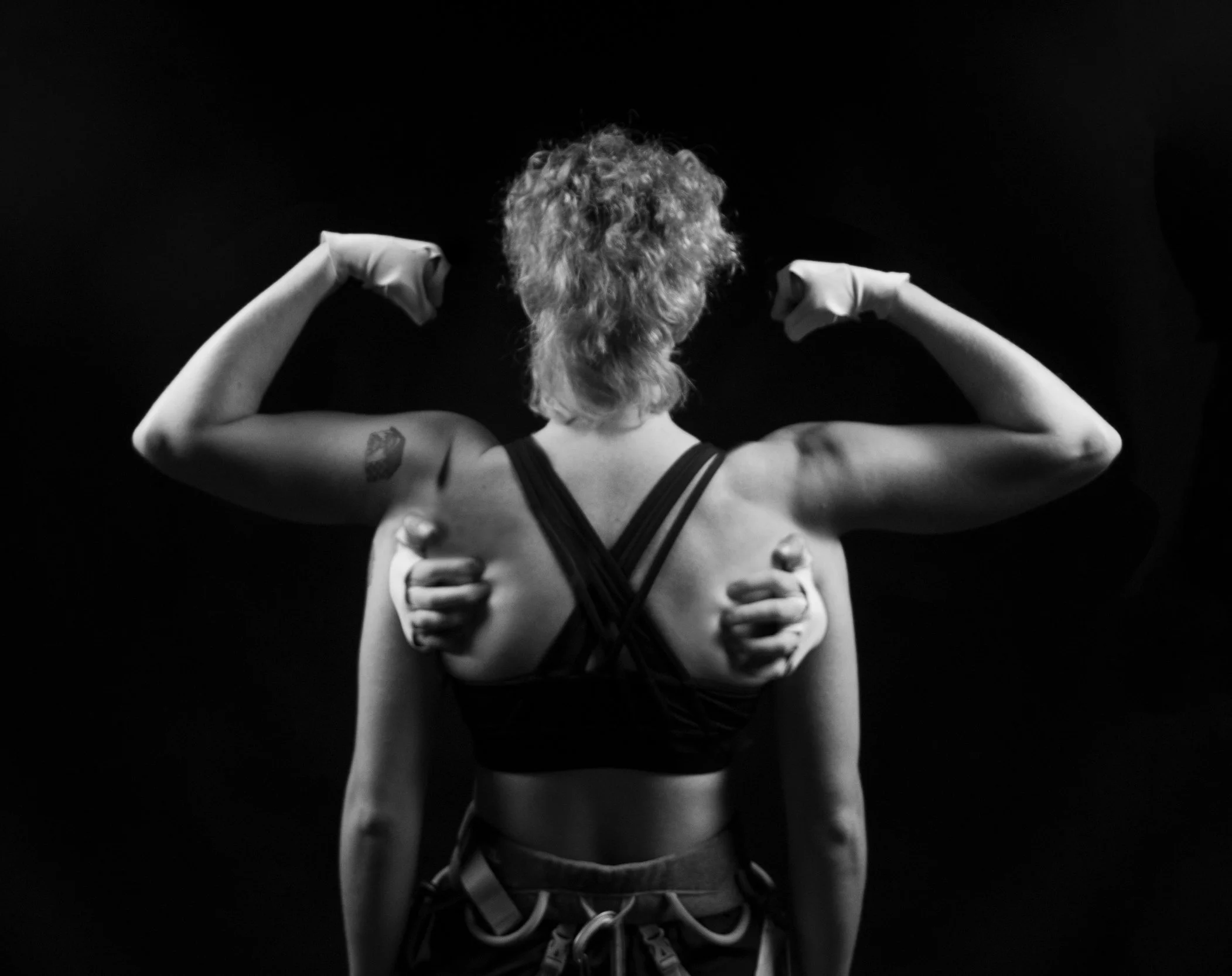 between a rock and a hard place