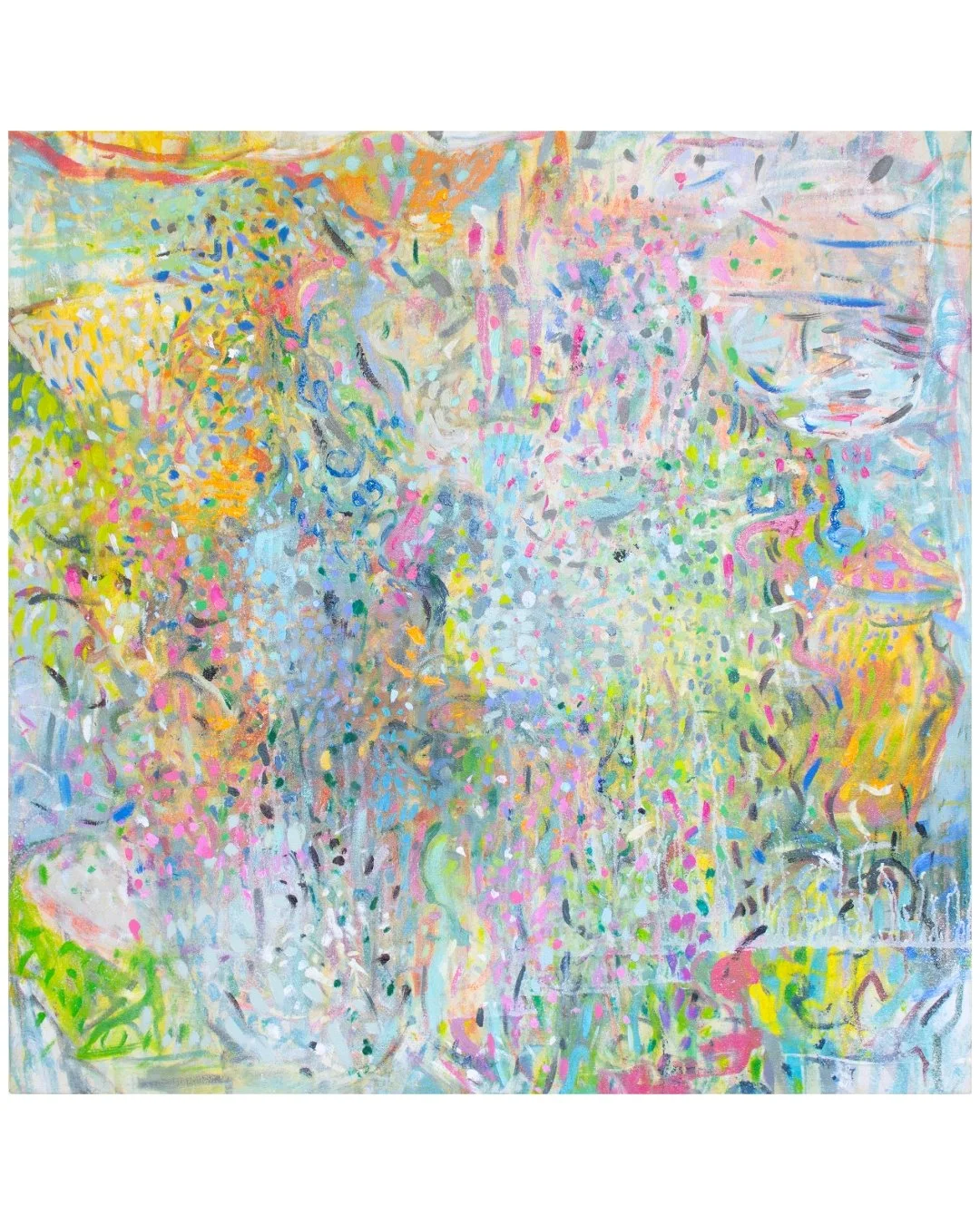 PAPER TREE

The name came from a book, but the thoughts were a memory -  four silver birch trees, with the paper thin bark -  silver white. Thin, elegant, wispy. I don't illustrate these thoughts but they accompany me while I paint.

This painting ha