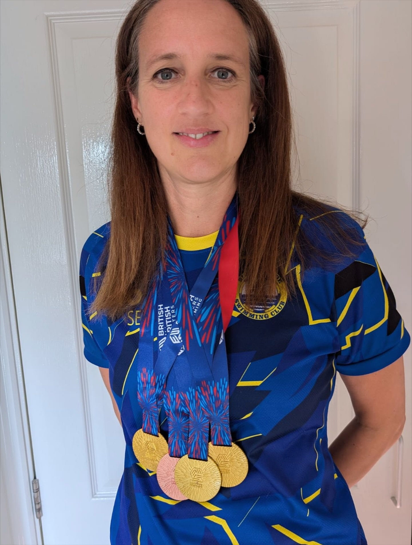 While we&rsquo;ve been feeling proud of some recent recognition as a team, this week it&rsquo;s all about the super talented Sue, who brought home an incredible haul from the British Masters Swimming Championships at the London Aquatics Centre 💚💗

