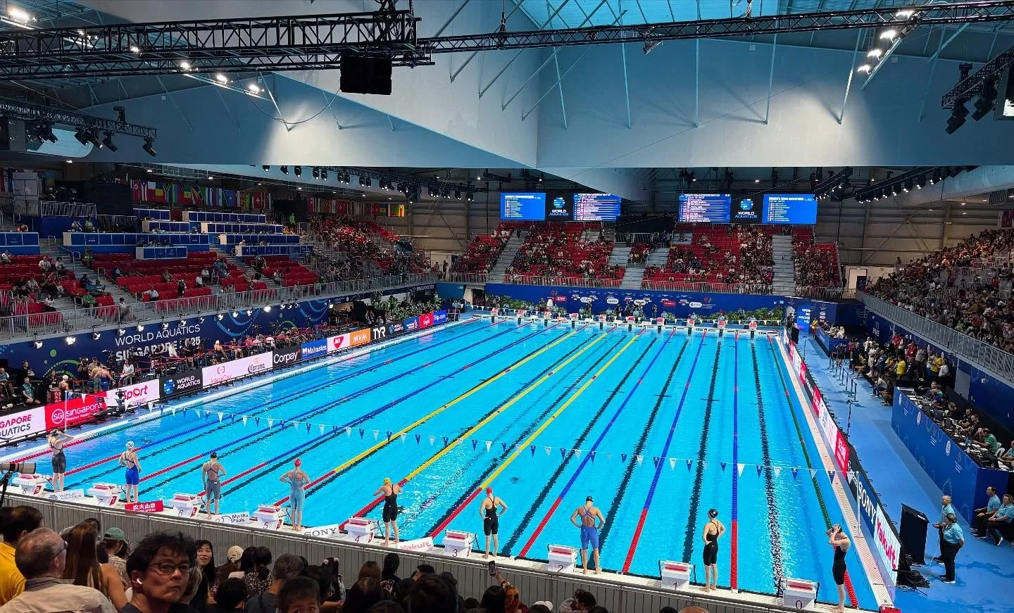 ☀️ Happy Summer Holidays ☀️

Hello 👋 from Amanda &amp; Nick in Singapore, watching the Swimming World Championships 2025 🇸🇬

Super inspiring&hellip;. And maybe one day we&rsquo;ll be cheering on some Happy Fins swimmers 🏊🐬

We hope you are all e