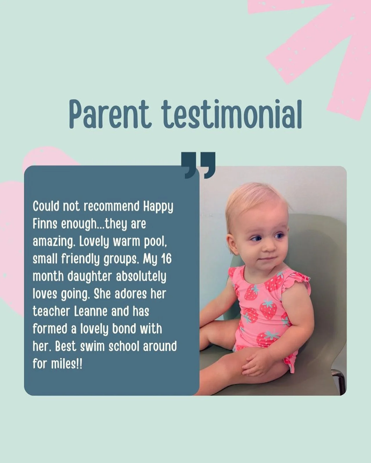 A lovely review from one of our parents. We are always so pleased to receive such incredible reviews, especially mentioning our members of staff 🤩

Hearing about your little one&rsquo;s successes &amp; growth in confidence during our sessions.

If y