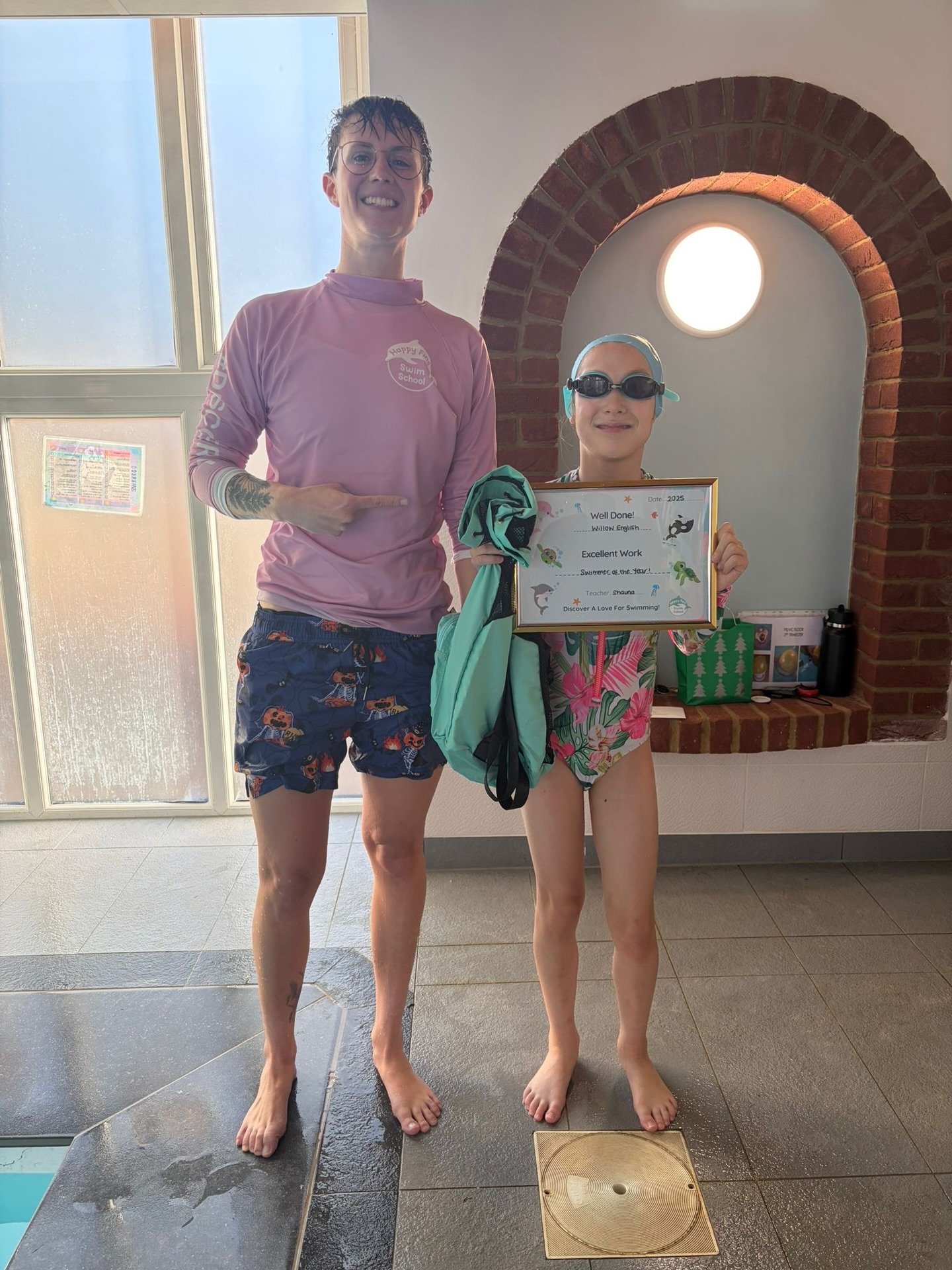SWIMMER OF THE YEAR 🤿🌊🐠

A huge congratulations to Willow, who is our swimmer of the YEAR 👏

Willow has overcome a lot and she is a real testament to showing up and doing it scared and that any progress is good progress. 

Willow is lovely to eve