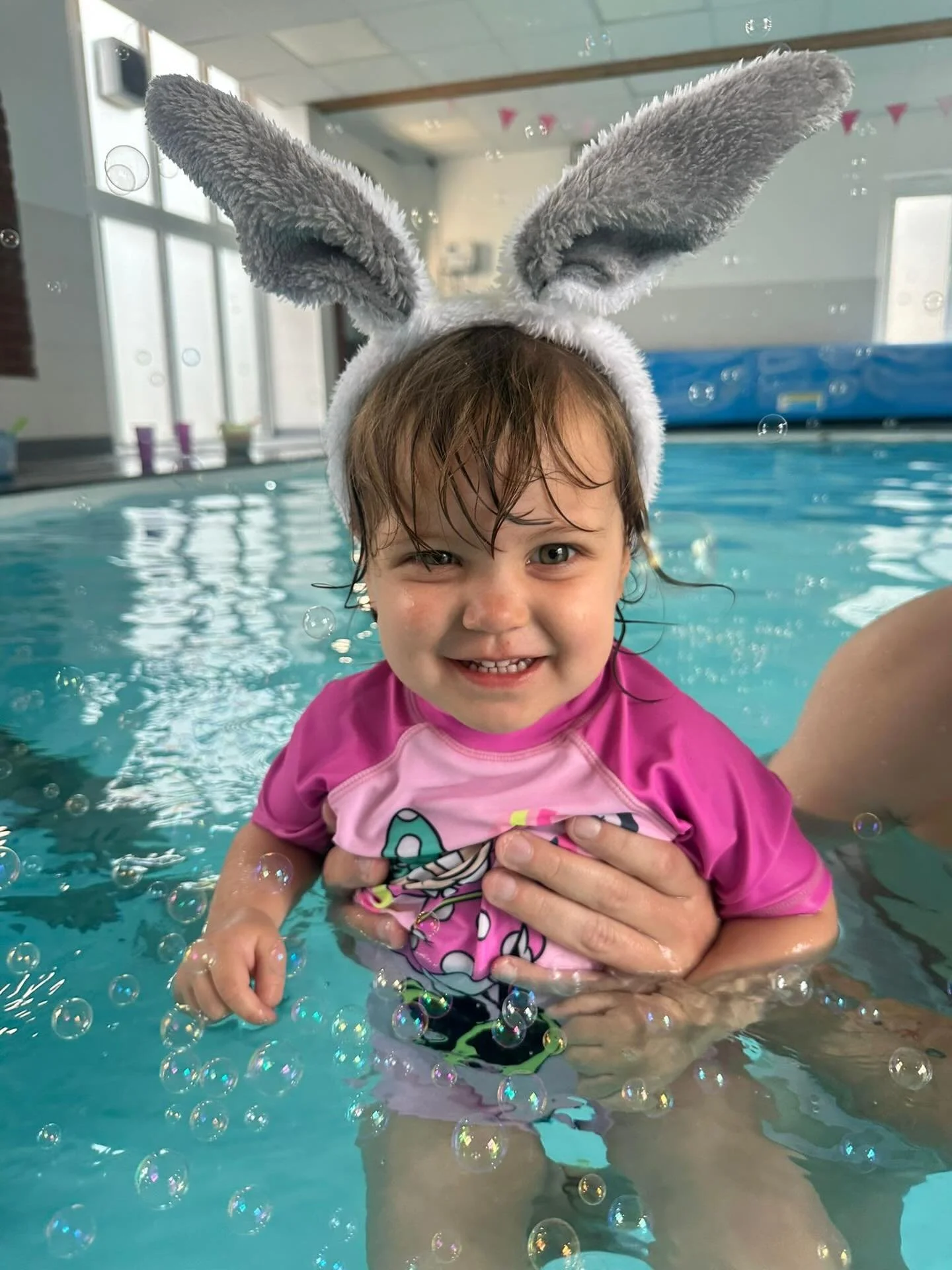 Bubbles and bunnies! 🫧🐰

Hoppy Easter to all of our incredible Happy Fins families! We hope you&rsquo;re having a great day making memories with your little fish and enjoying plenty of holiday treats.

We can&rsquo;t wait to see everyone back in th