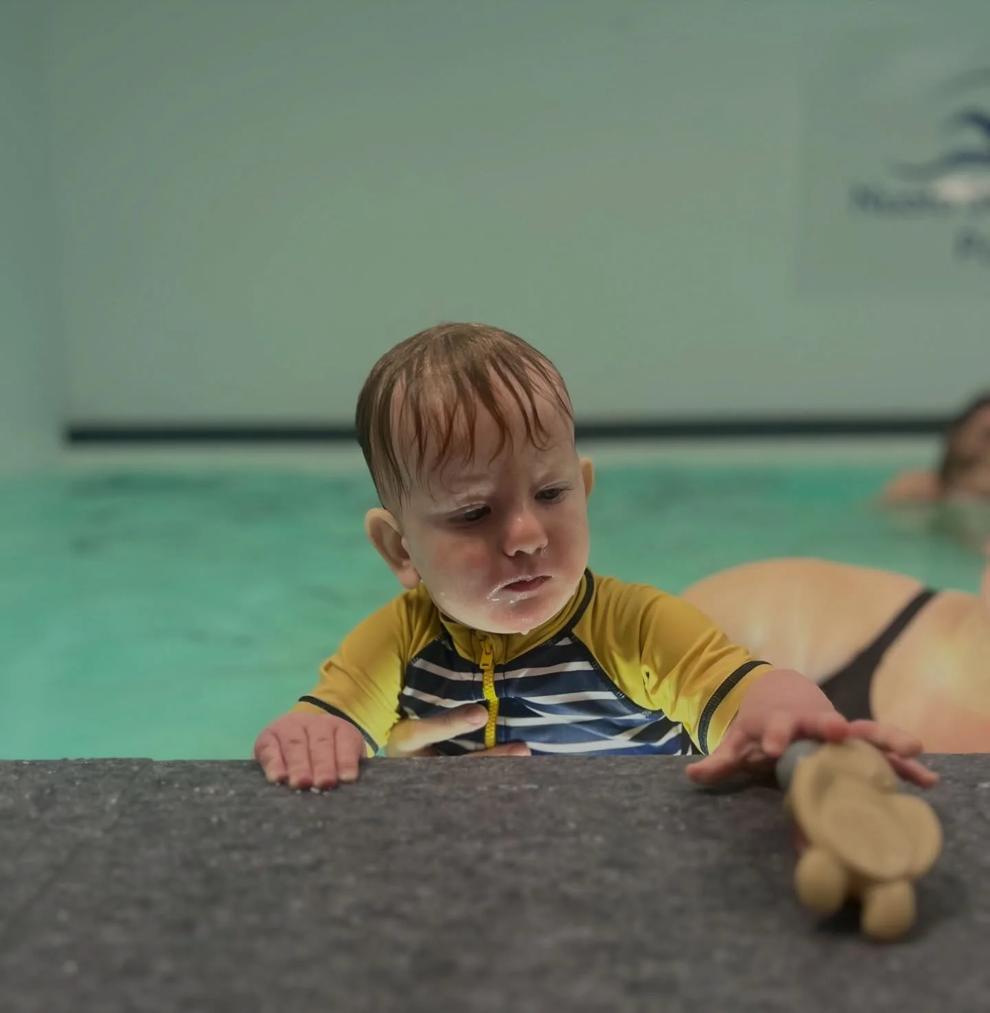 Tiny splashes, big beginnings💙

There&rsquo;s something special about those first moments in the water.. the giggles,the excited little kicks, the confidence starting to grow. Our Adult and Child lessons are all about creating that calm, happy space
