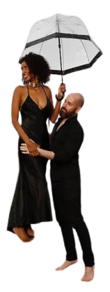 Millie and Nick, polyamory educators and activists, posing together, promoting inclusive relationships and diverse love dynamics