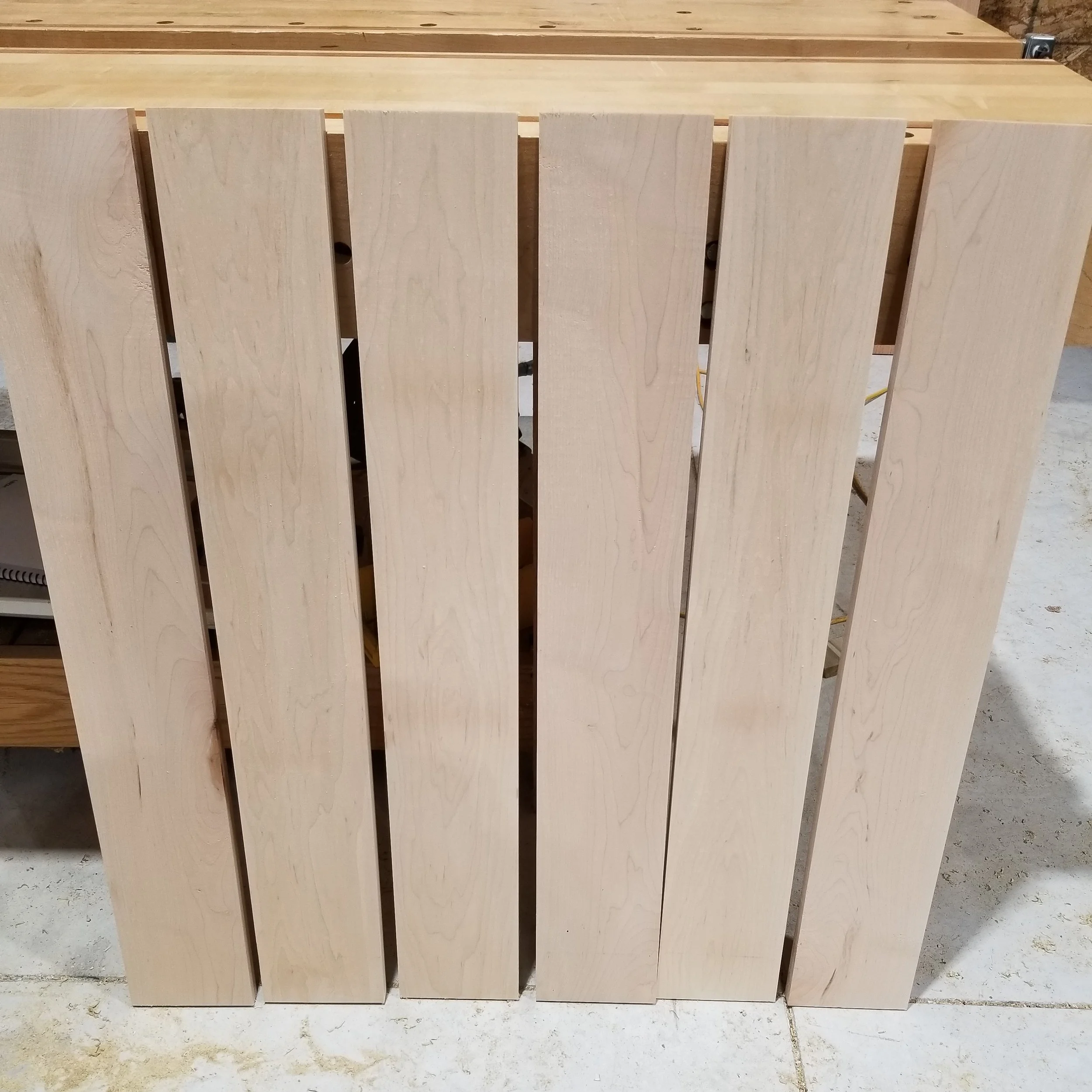 Surfaced 4 Sides Hard Maple