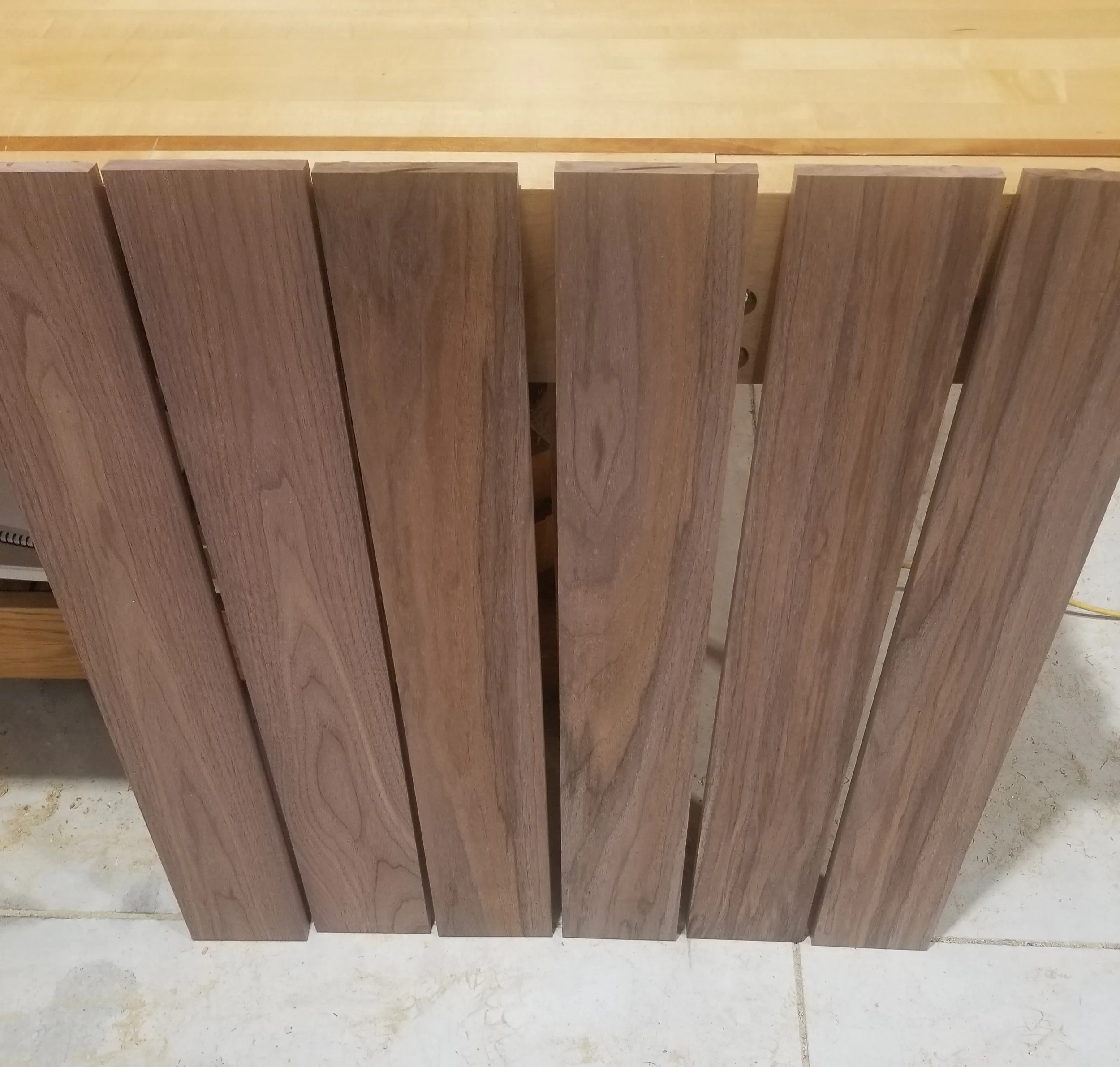 Surfaced 4 Sides Black Walnut