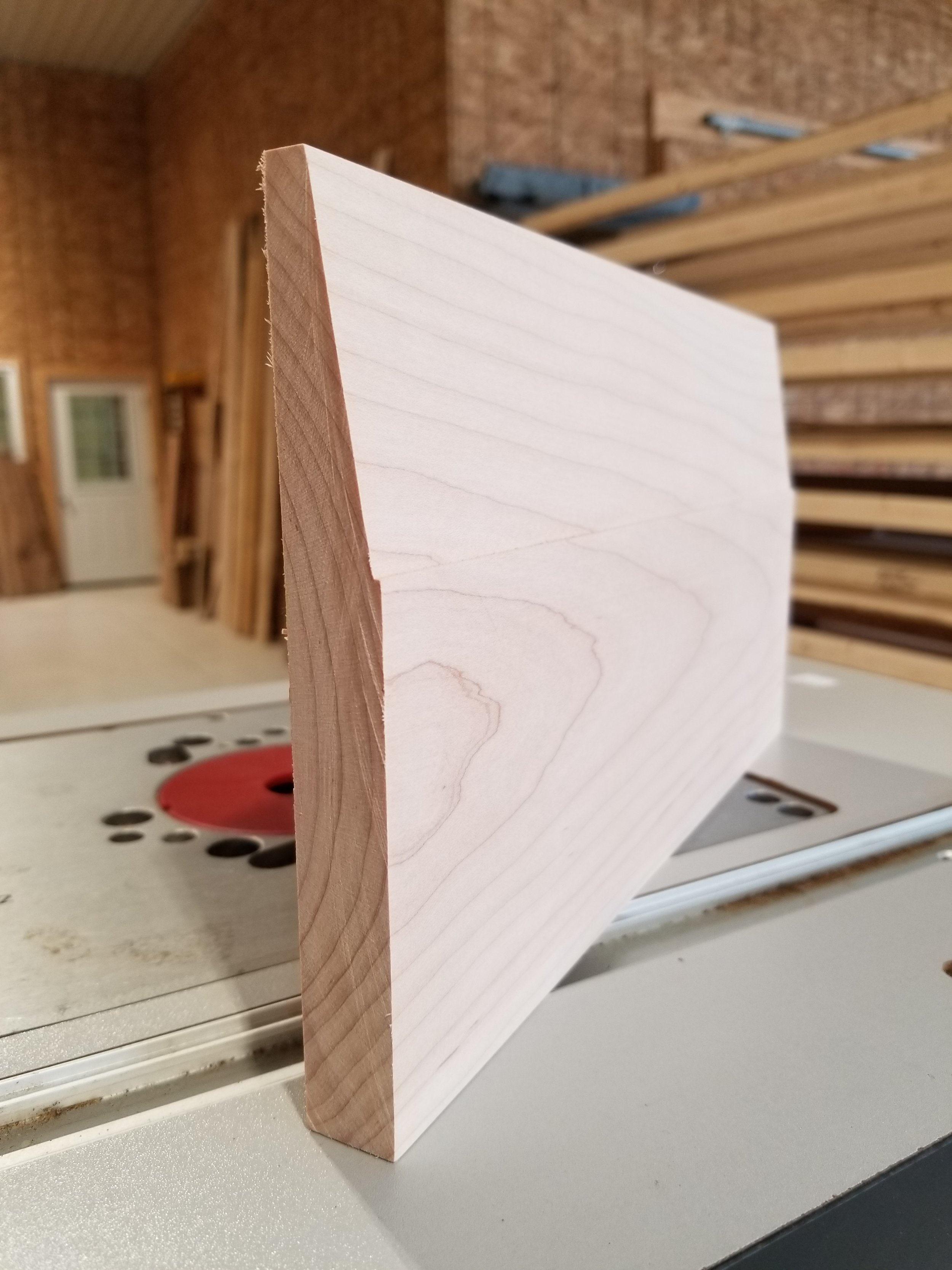 Euro-modern Baseboard 6 1/2" x 3/4"