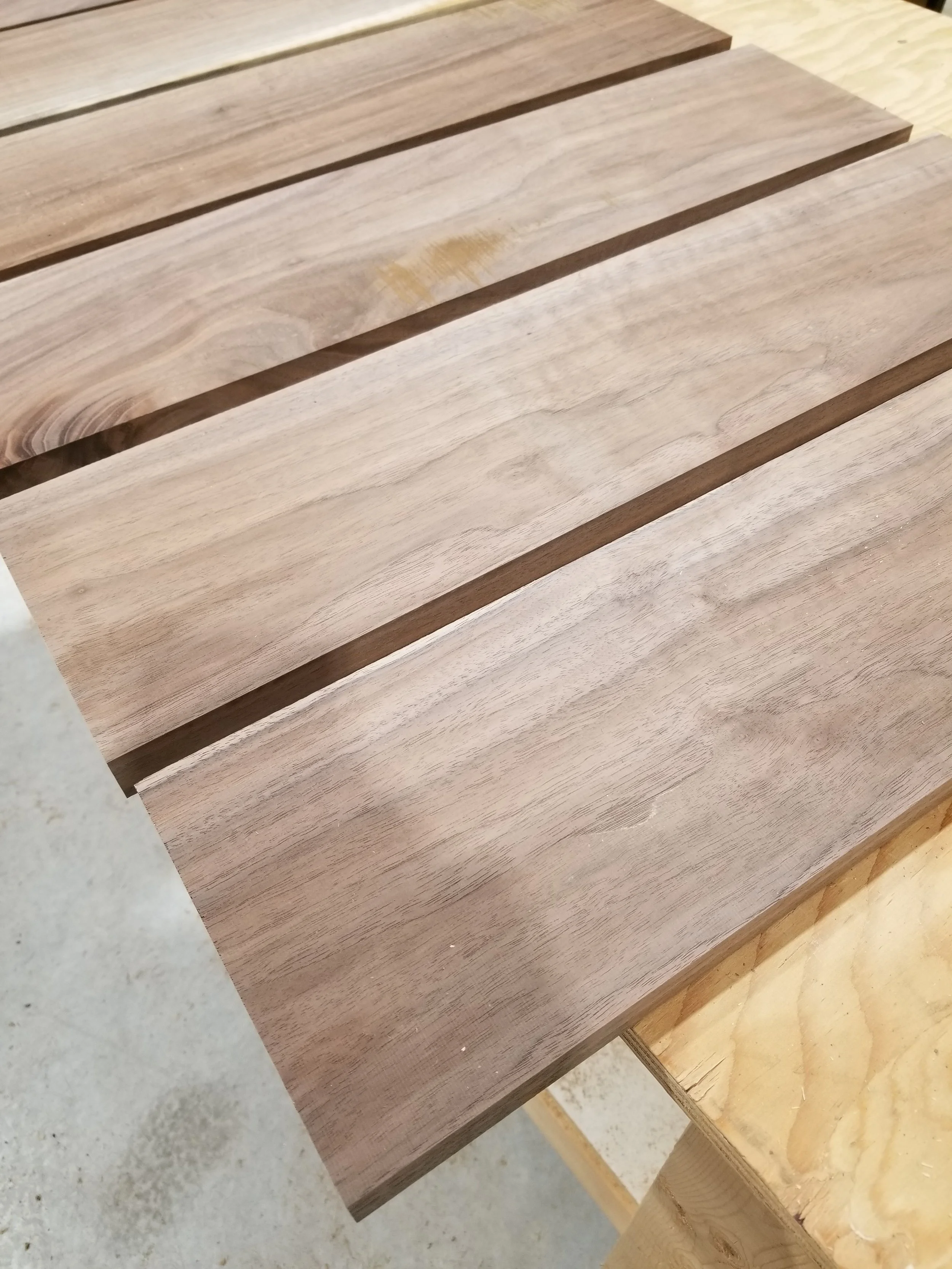 Skip Planed Black Walnut