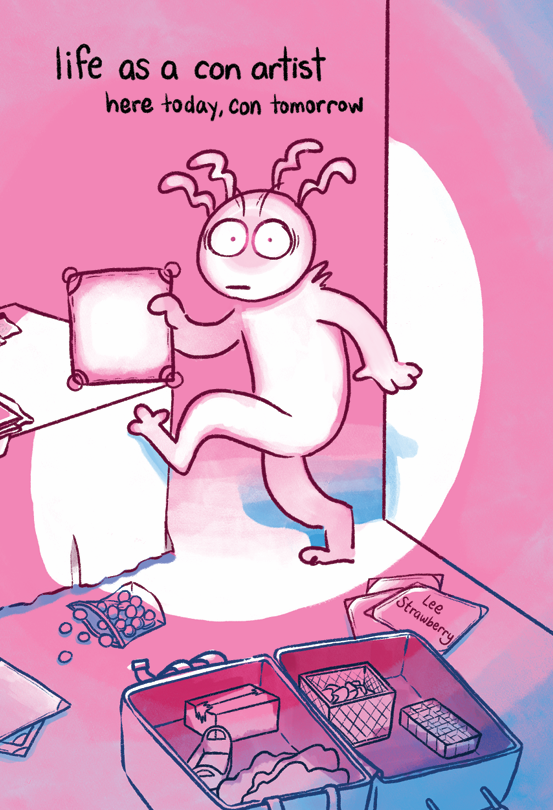 Front cover design for Life As A Con Artist 3