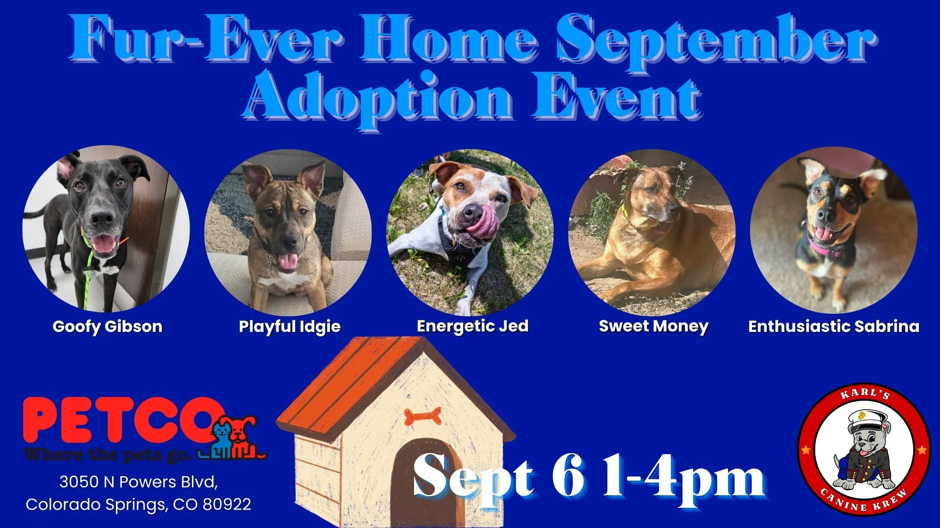 Fur-Ever Home September Adoption Event