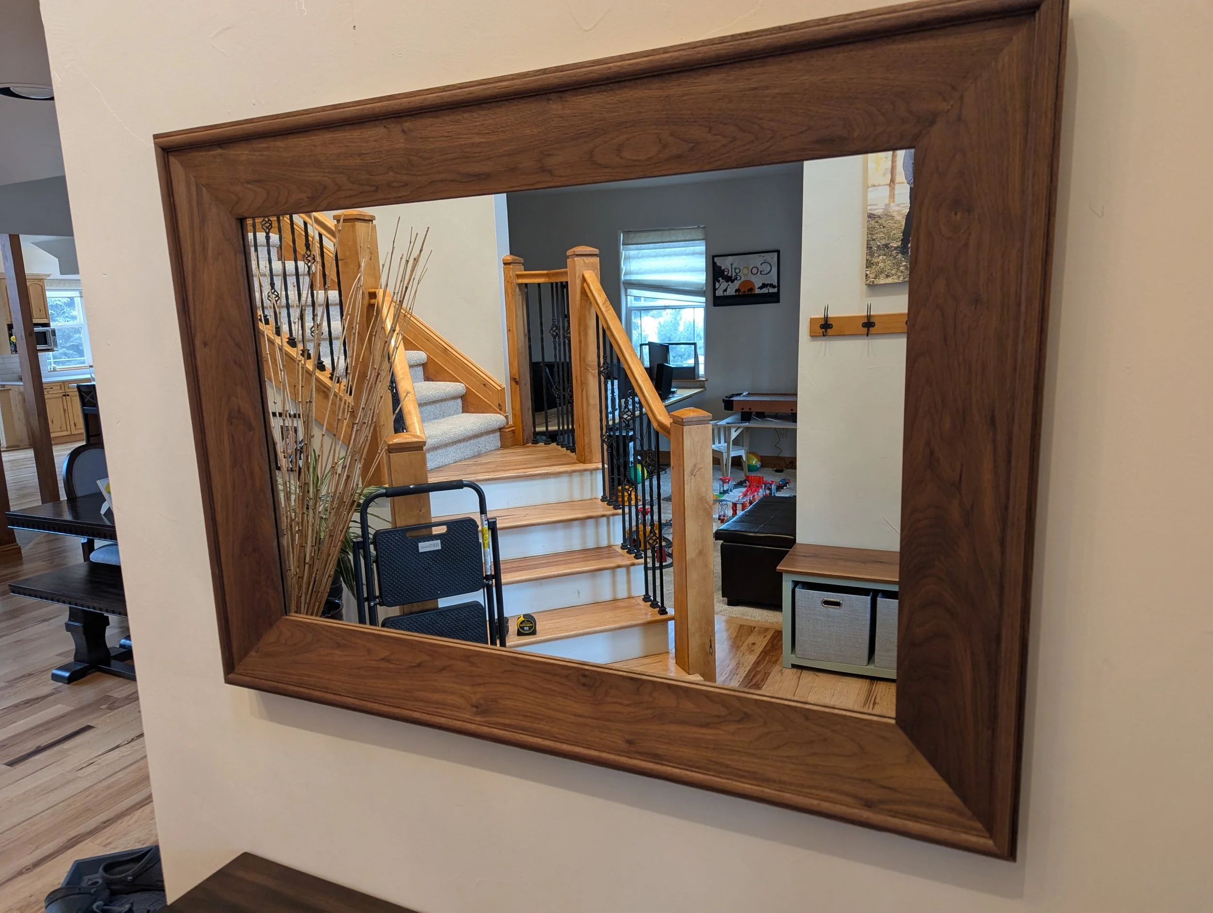Walnut Mirror