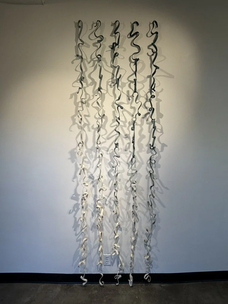 Waterfall, 2025, Porcelain, Mason Stains