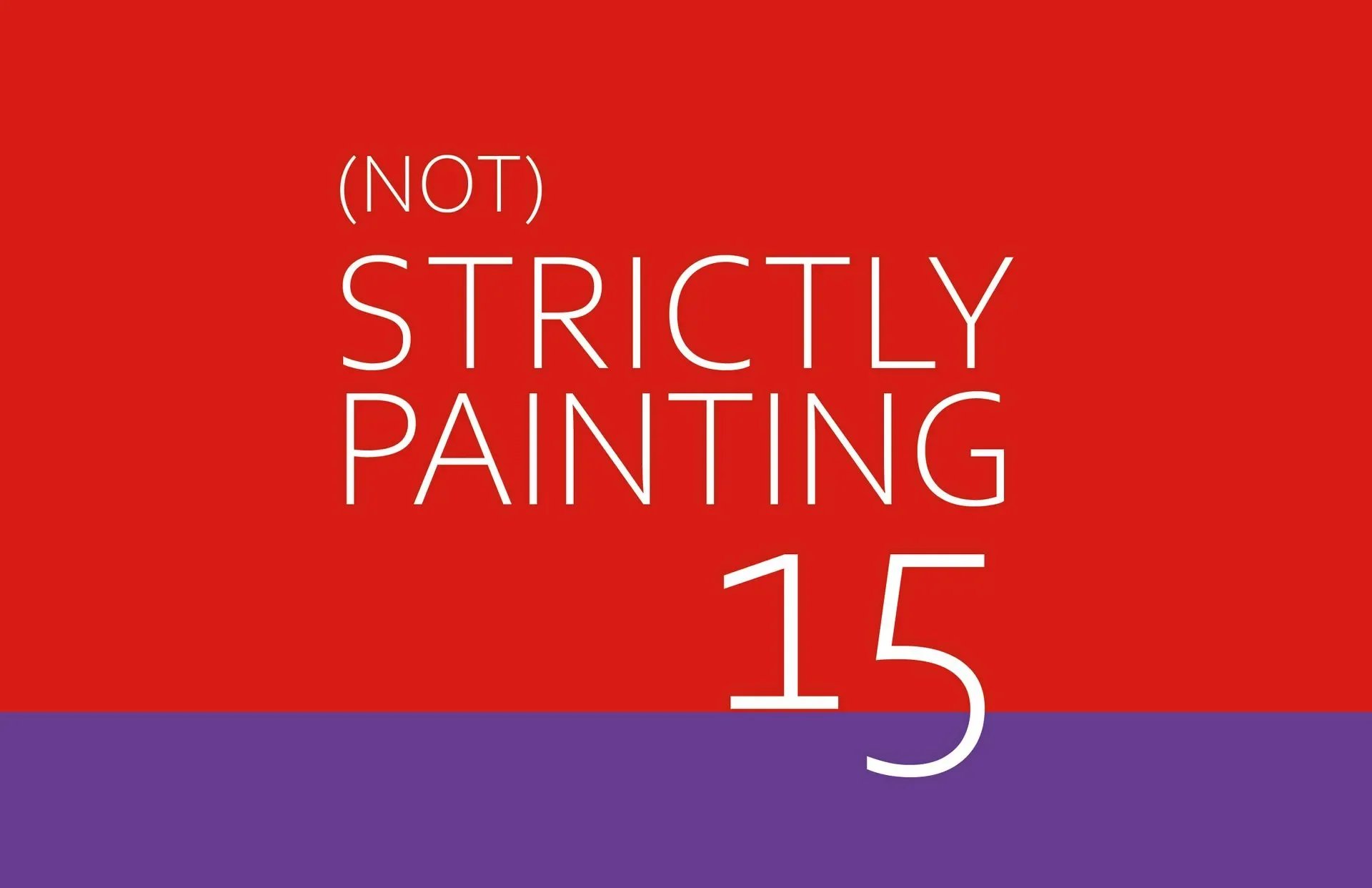(Not) Strictly Painting