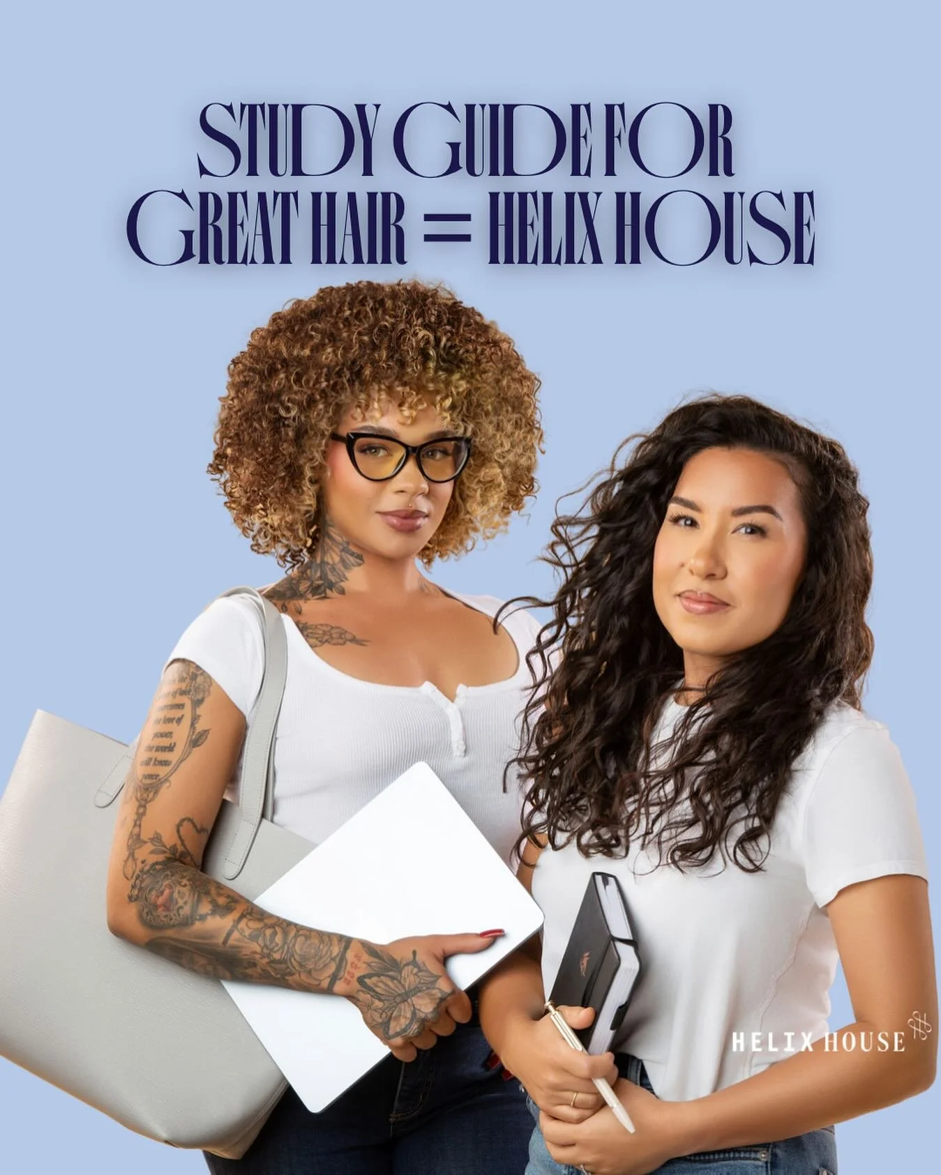 🌀It’s giving new semester, new hair storyline📚✨
🌀Healthy, shiny, and living rent-free in everyone’s camera roll💙
🌀Helix House = the spot where your hair actually eats every time😌
🌀Bestie, don’t play yourself—reser