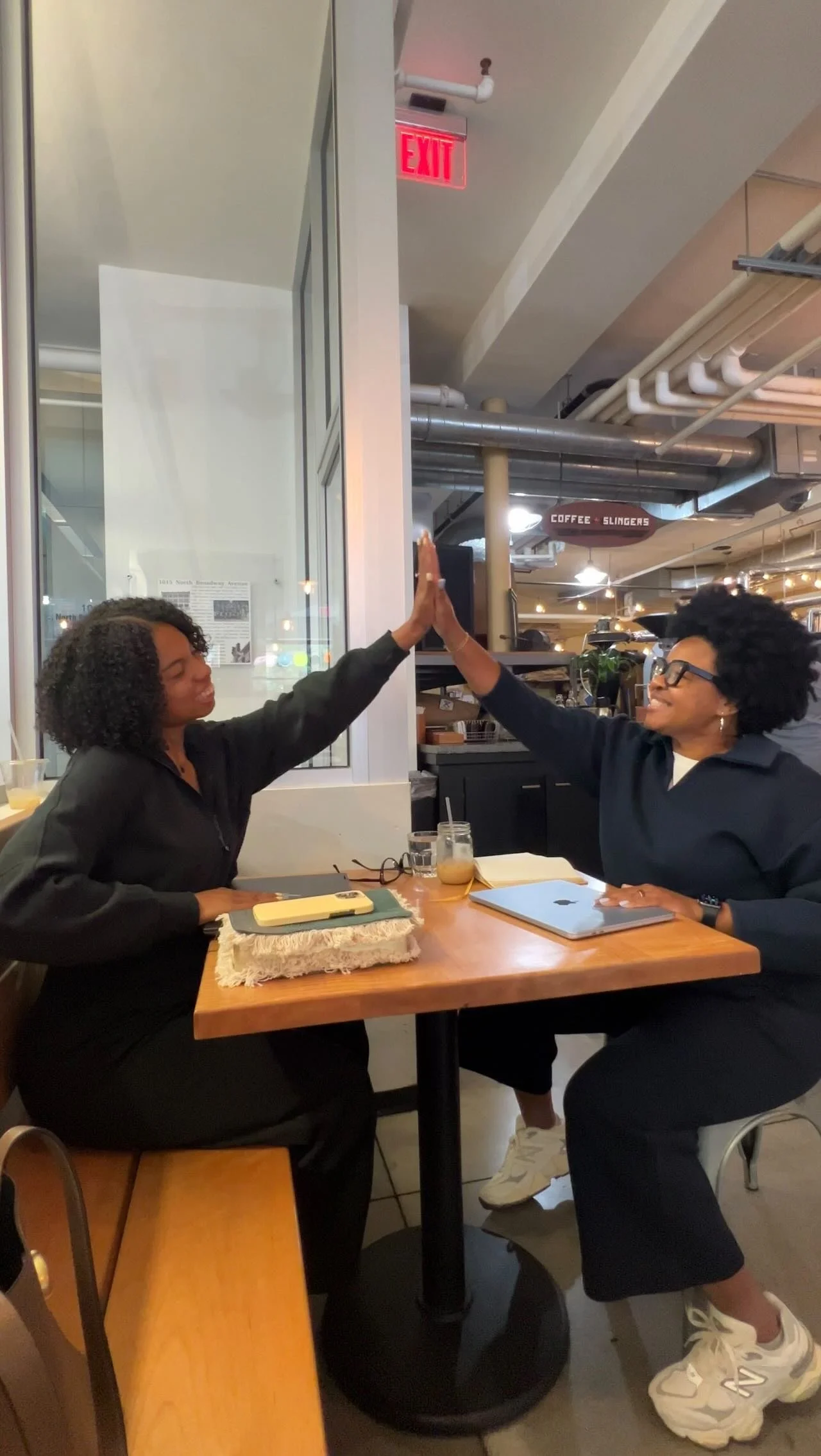 🌀Power moves and polished plans✨
🌀Over lattes and laughter, our Creative Director and Marketing Coordinator align visions to craft next month’s strategies☕️ Because every detail we deliver to our guests deserves nothing less than top-tier e