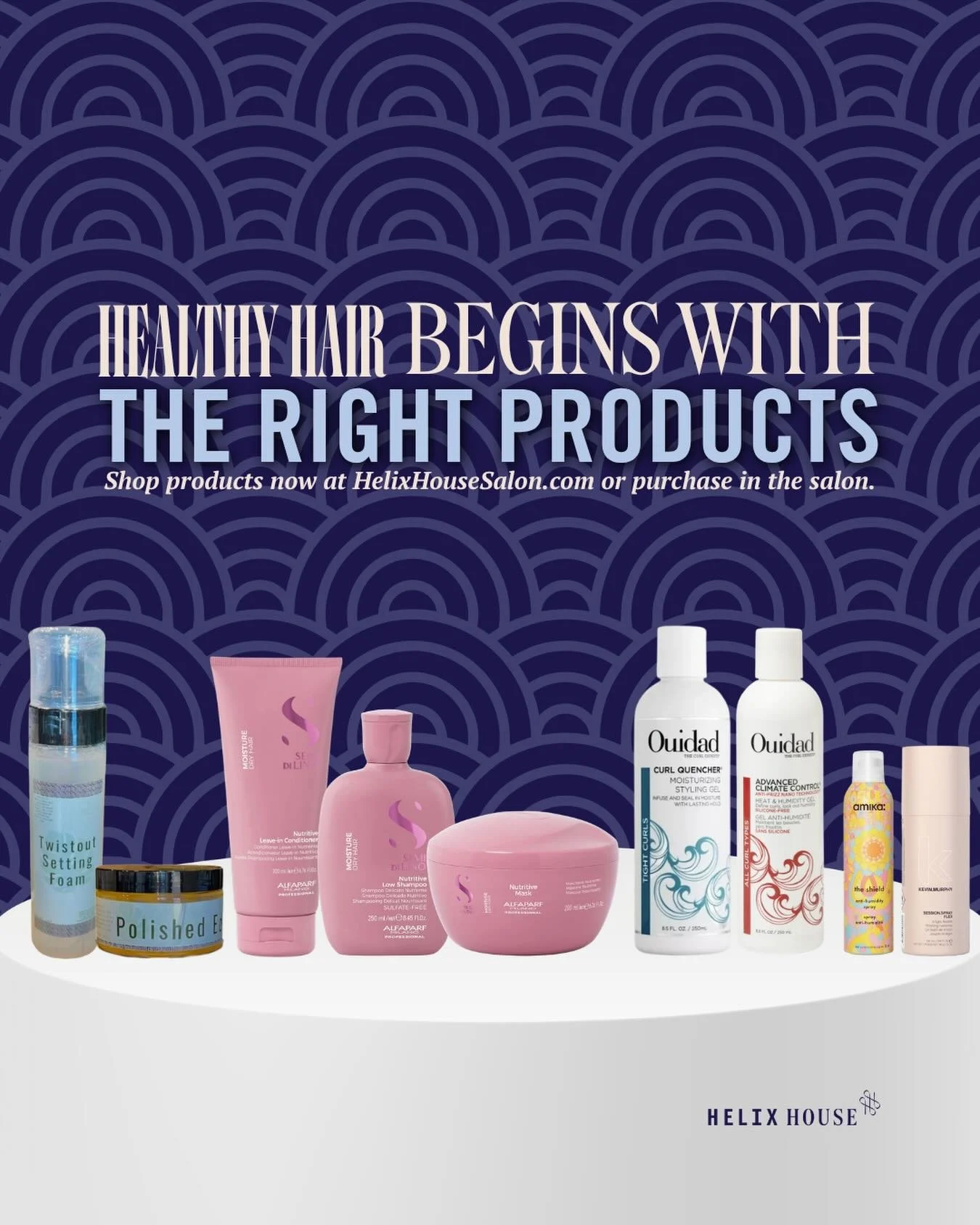 Do you need the RIGHT products? We&rsquo;ve got them! Shop now🛍️

Reserve your appointment with a Curl Specialist now to discover what your curls need🗓️

Helix House provides expert care for curly hair🌀

#okchairsalon #okccurlyhairstylist #curlyha