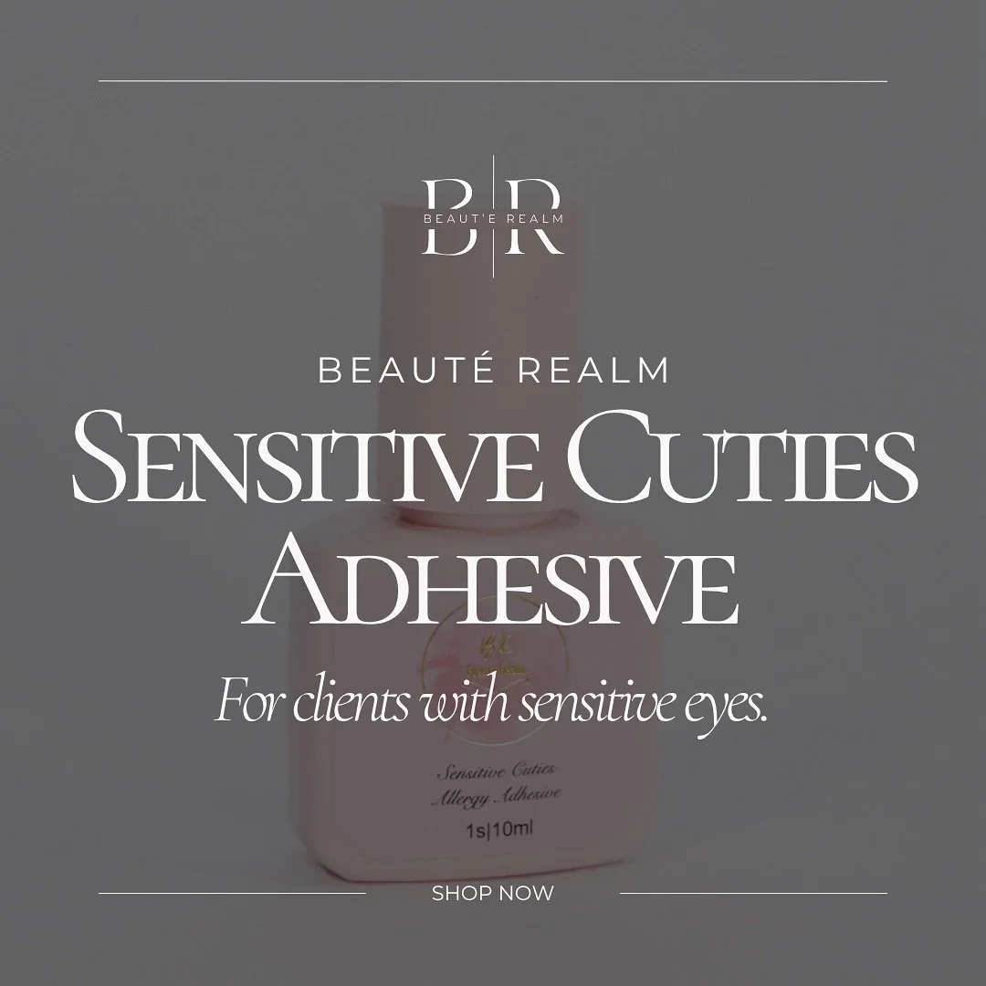 Sensitive clients but still want that strong retention? 👀

Our Sensitive Cuties Allergy Adhesive is made for artists who care about client comfort without compromising results.

💖 Low-fume formula that minimizes irritation
⚡ 1&ndash;2 second dry ti