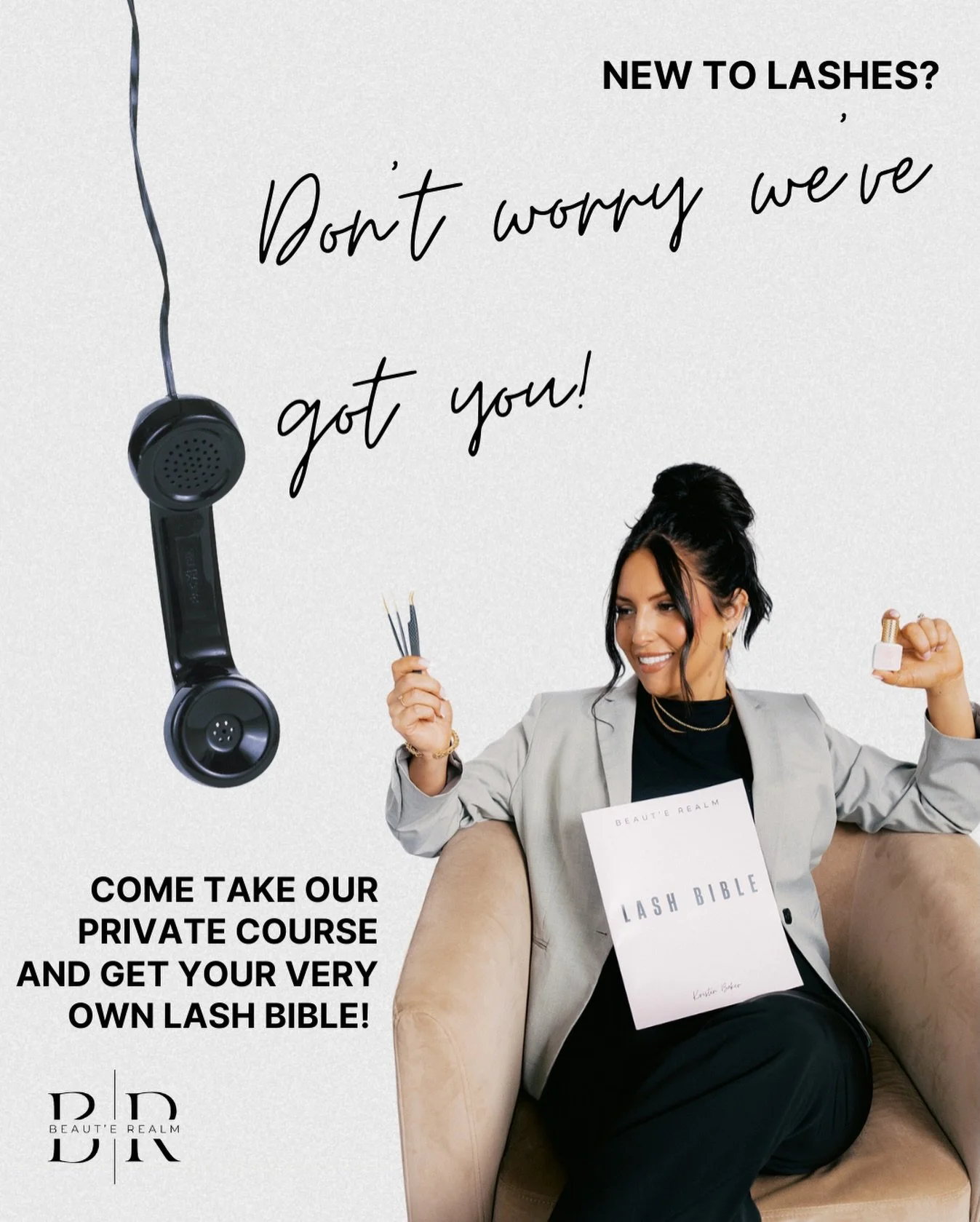 New to lashes? Don&rsquo;t stress&mdash;we&rsquo;ve got you 🤍

Private training, step-by-step guidance, and your very own Lash Bible ✨
&bull;
&bull;
📍 Beaut&eacute; Realm
5604 Summerhill Rd, Suite 5
Texarkana, TX

📞 903-809-3319
🌐 www.brlash.com
