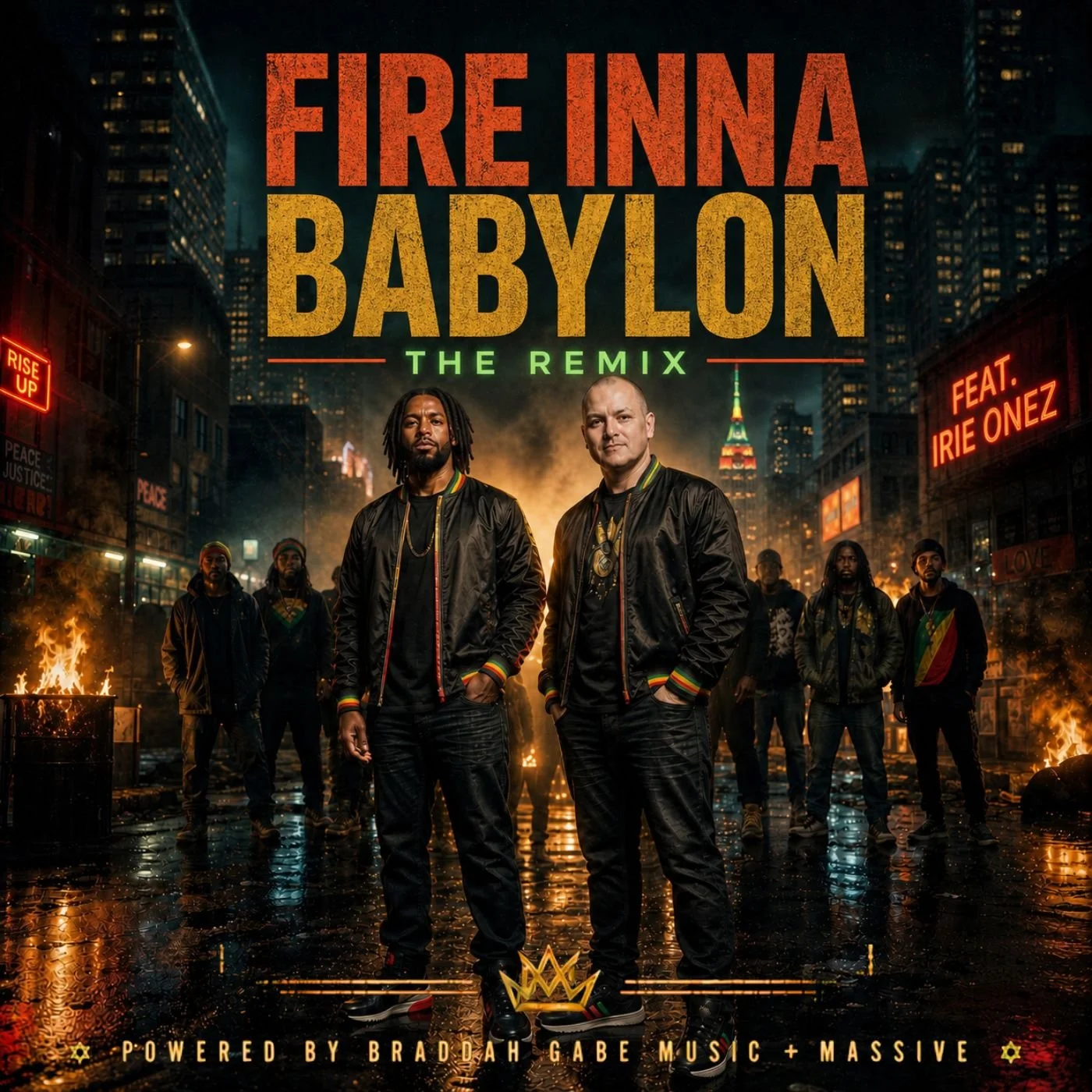 Fire Cover Braddah Gabe Music