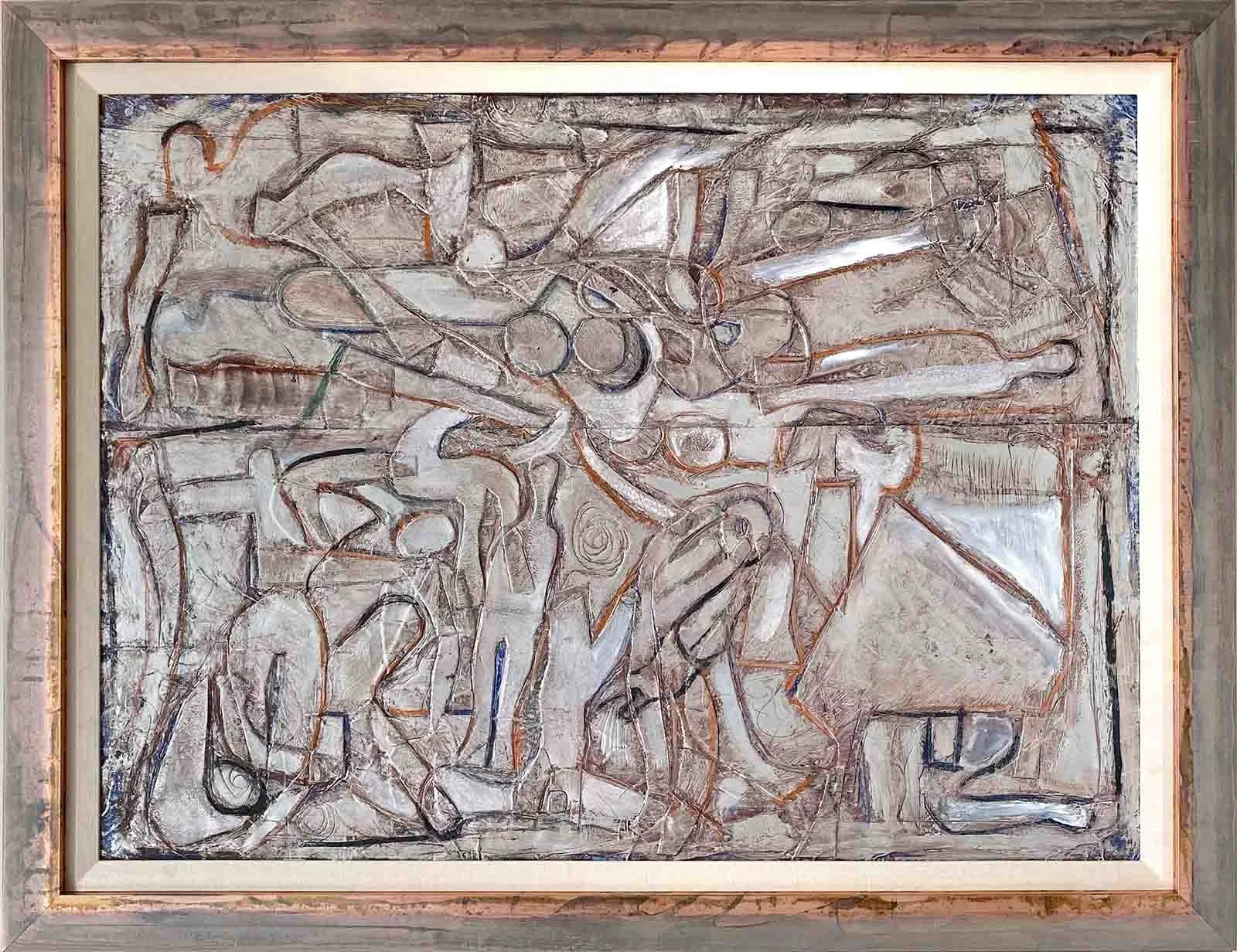 Art on metal with copper tones. Hand wrapped cotton liner in copper metallic raku ceramic styled frame.