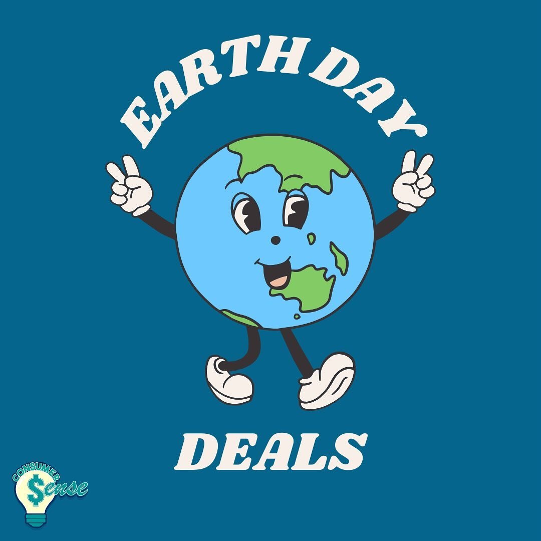 Happy Earth Day! Check out these sustainable, eco-friendly deals for Earth Day 🌎 🌲 #earthday #dealoftheday #savetheplanet #savemoney #earthfocus #sustainability