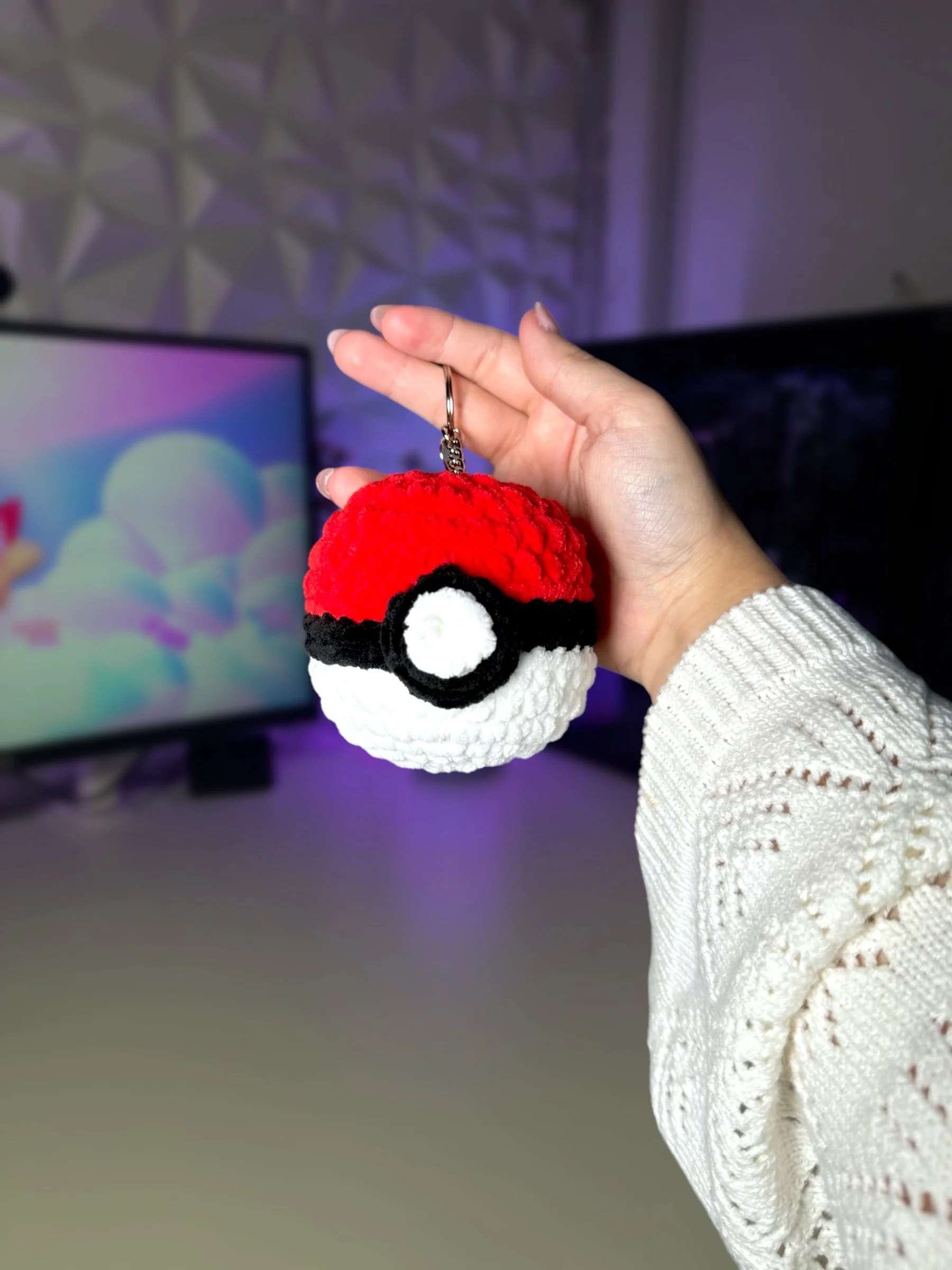 Pokéball Keychain