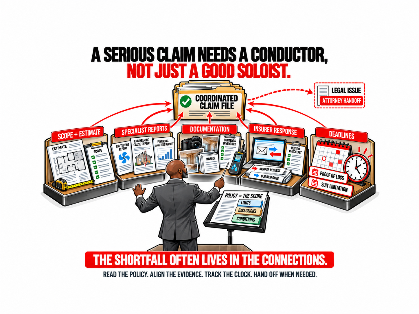 A Serious Claim Needs a Conductor, Not Just a Good Soloist